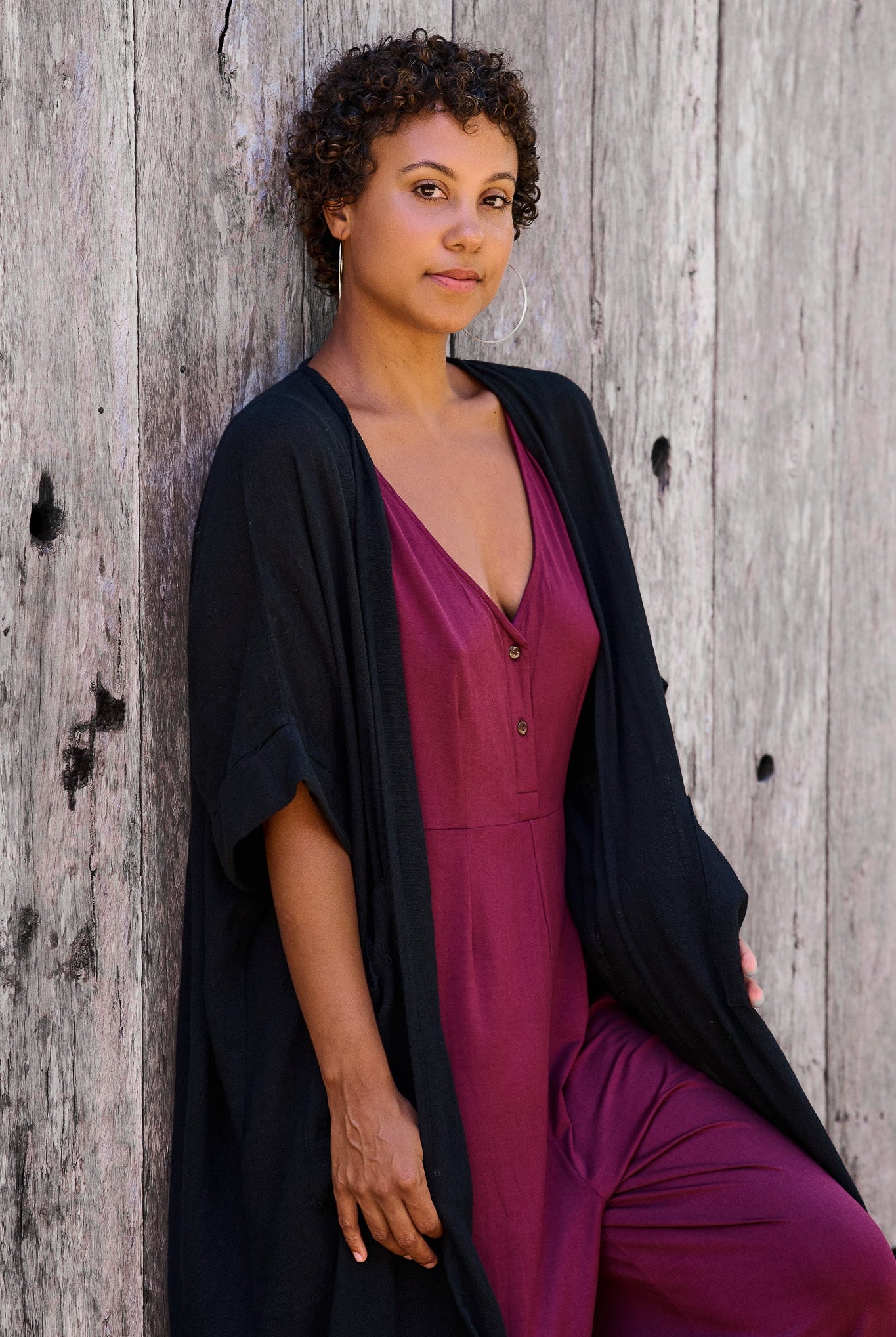 Flow Robe Black RenewBohemianBasicsBohemeredFlowblack4 Renew Bohemian Pty Ltd
