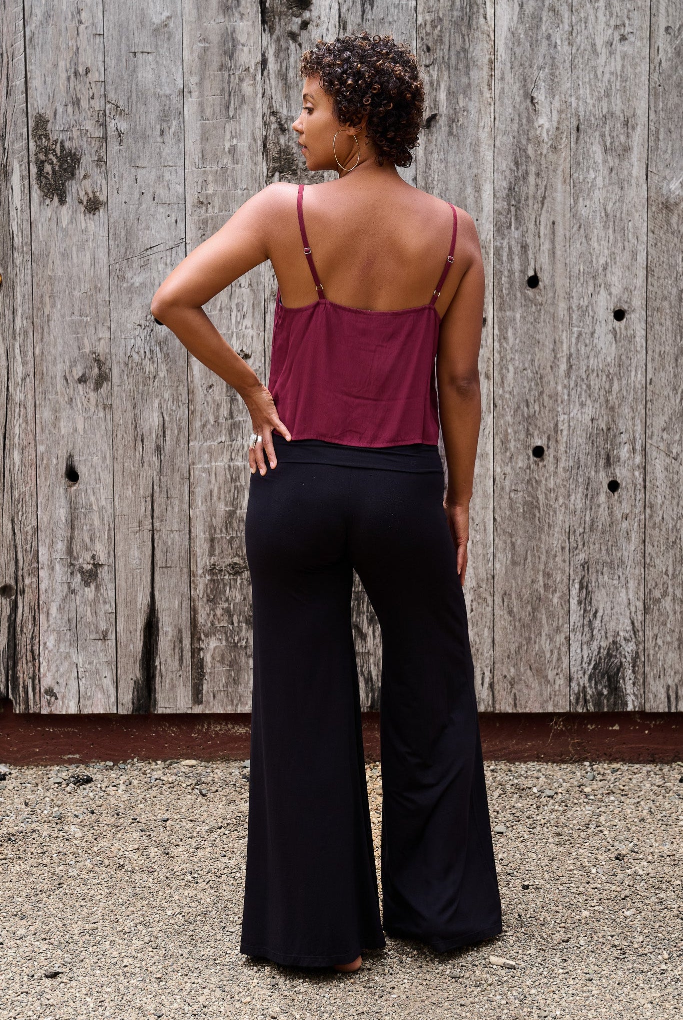 Palazzo Pants Black RenewBohemianBasicsCamiredPalazzoblack5 Renew Bohemian Pty Ltd
