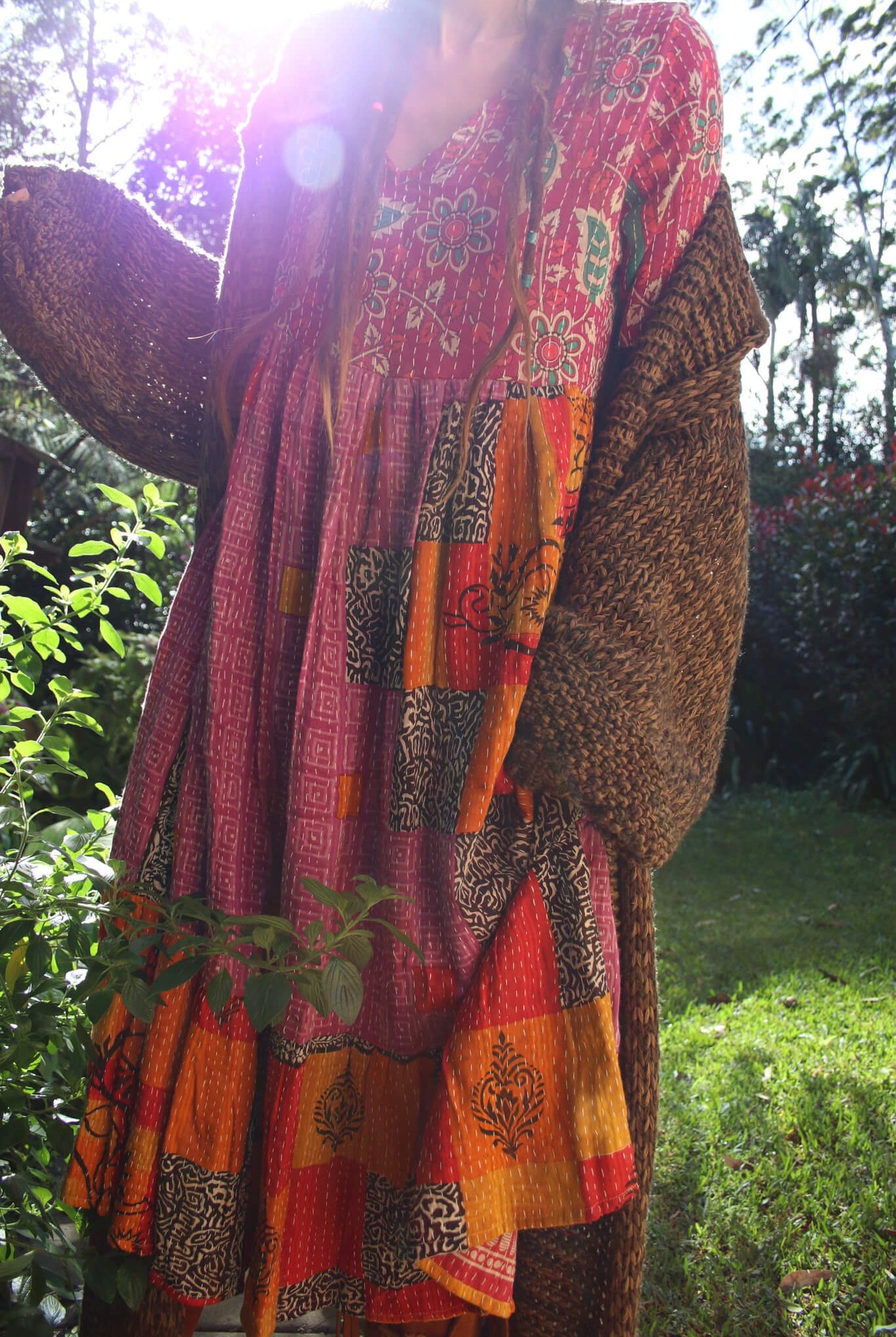 Wholesale Lot - Saheli Dress - 10qty RenewVintageSahelikanthadress2 Renew Bohemian Pty Ltd