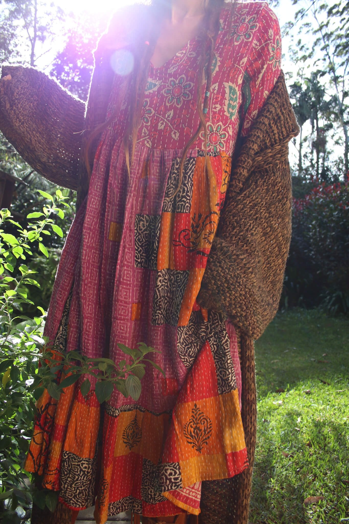 Wholesale Lot - Saheli Dress - 10qty RenewVintageSahelikanthadress2 Renew Bohemian Pty Ltd