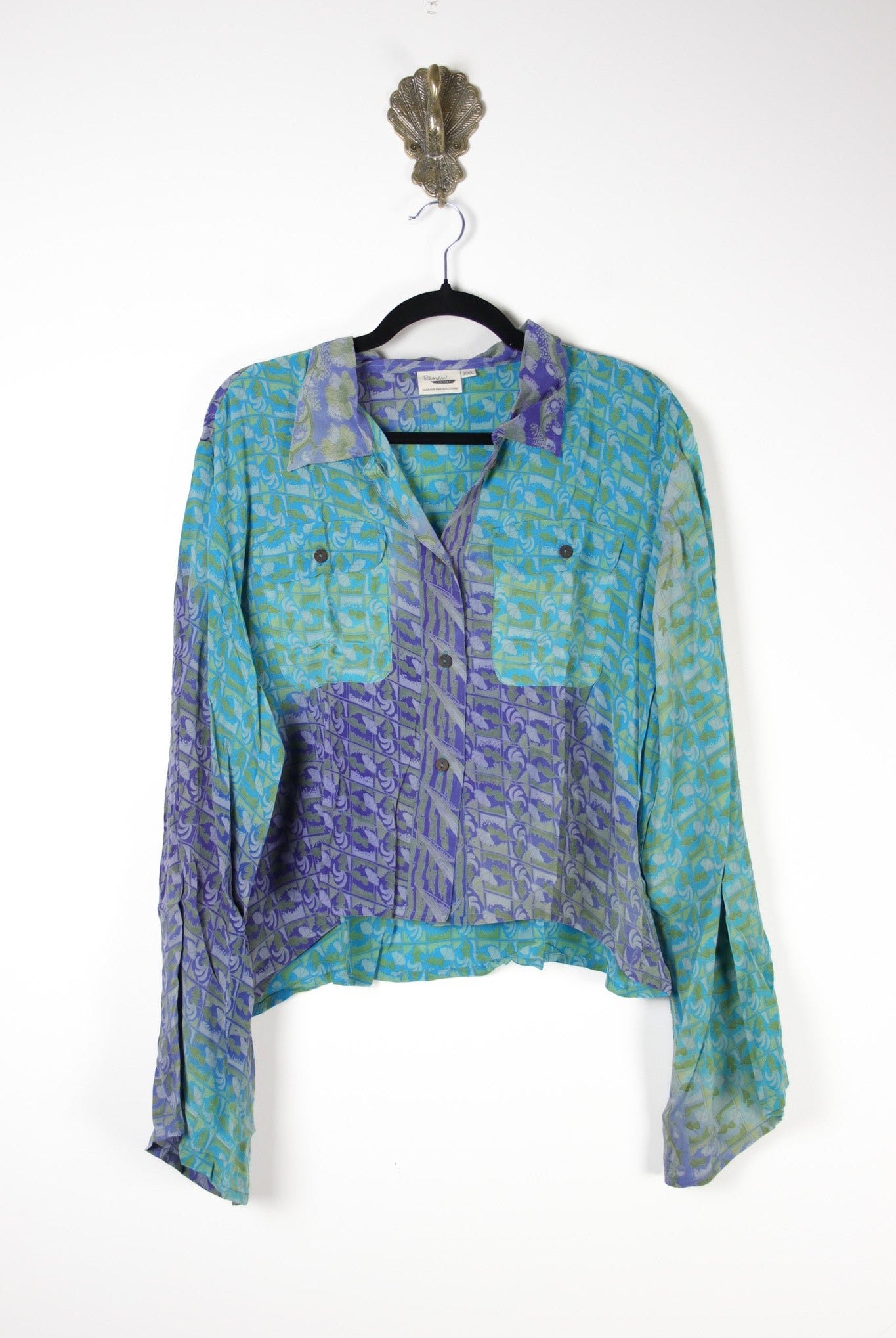 Reshma Blouse 2XL (17928) ReshmaBlouse2XLRenewVintage179281 Renew Bohemian Pty Ltd