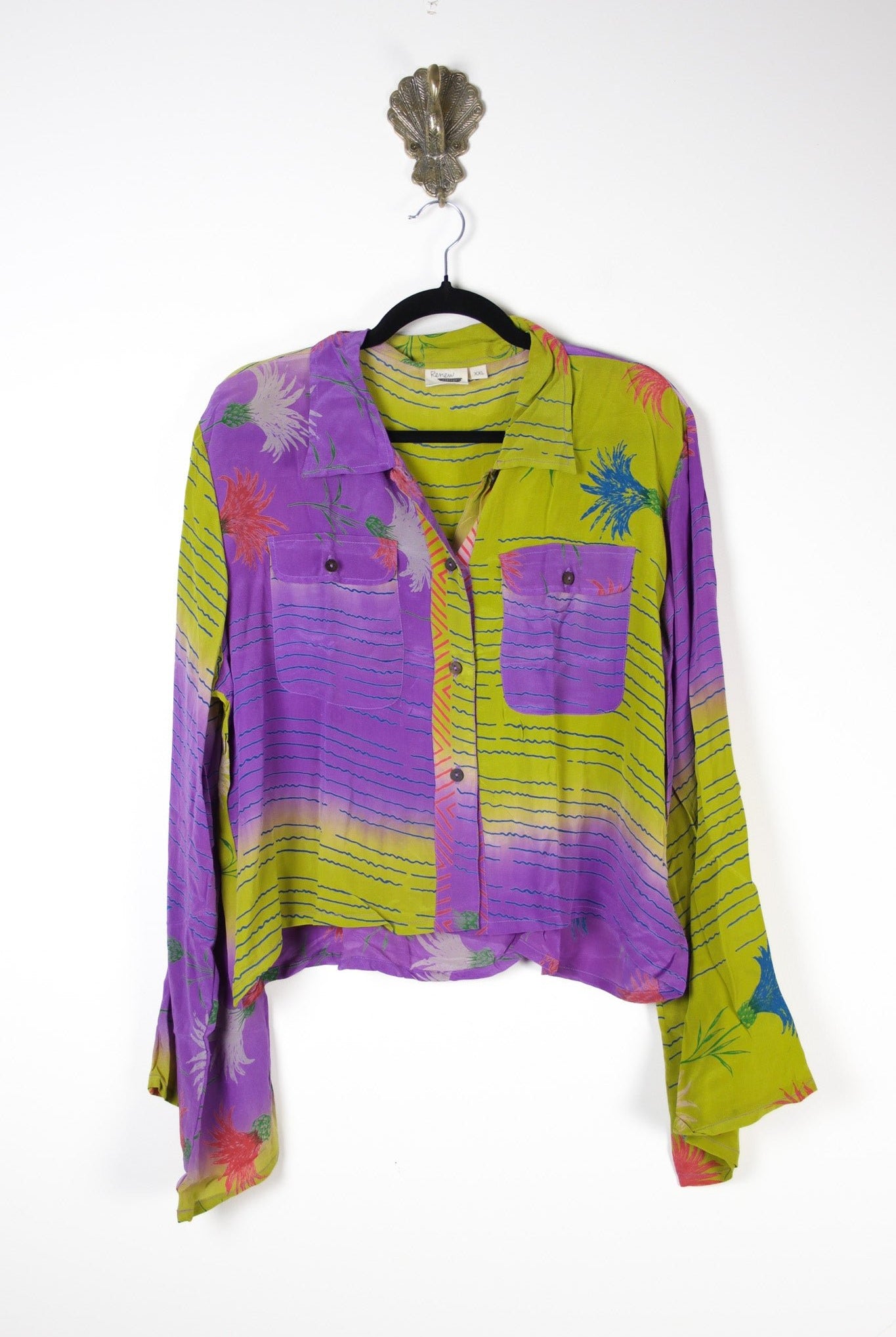 Reshma Blouse 2XL (17932) ReshmaBlouse2XLRenewVintage179321 Renew Bohemian Pty Ltd