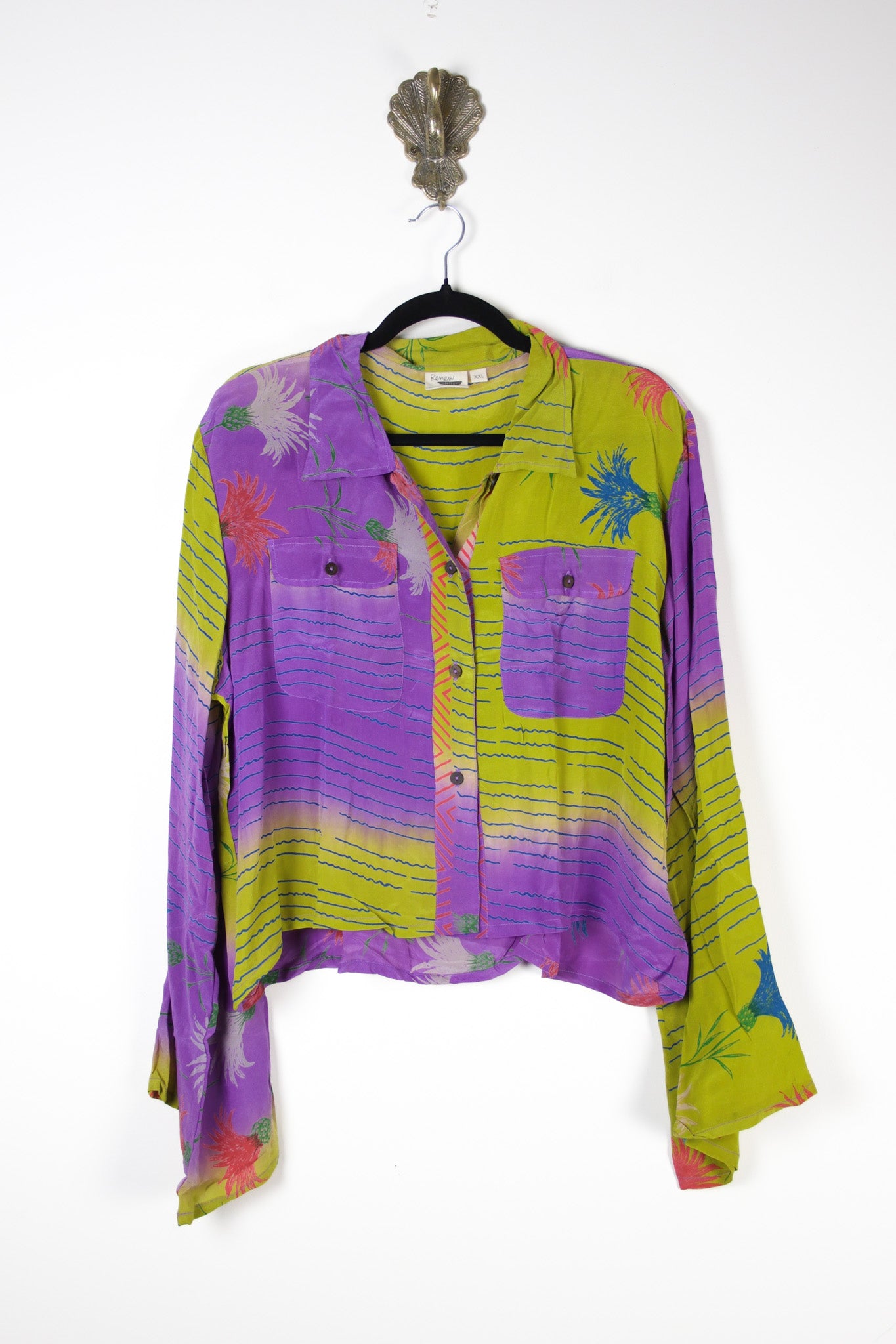 Reshma Blouse 2XL (17932) ReshmaBlouse2XLRenewVintage179321 Renew Bohemian Pty Ltd
