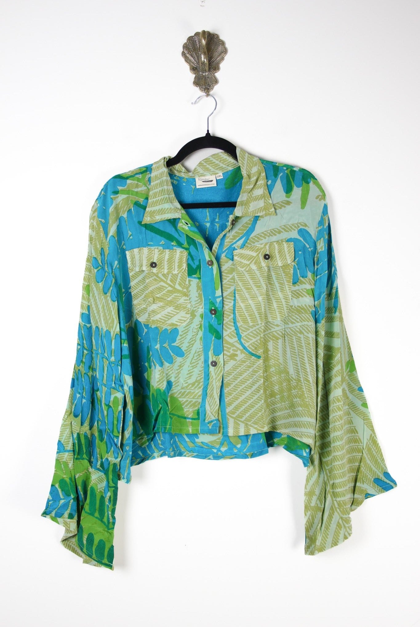 Reshma Blouse 3XL (17938) ReshmaBlouse3XLRenewVintage179381 Renew Bohemian Pty Ltd