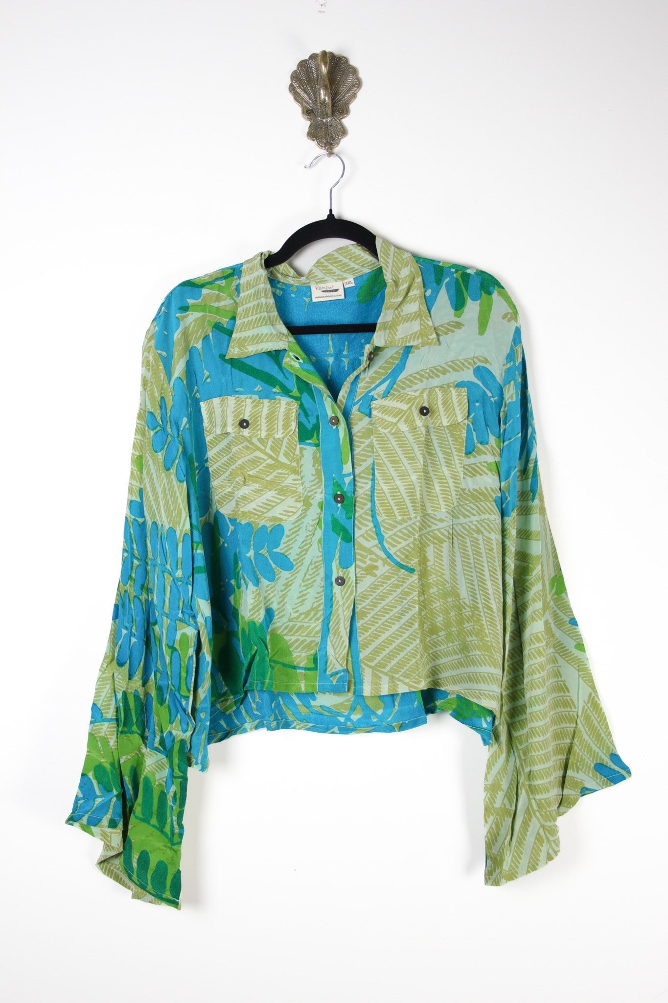 Reshma Blouse 3XL (17938) ReshmaBlouse3XLRenewVintage179381 Renew Bohemian Pty Ltd