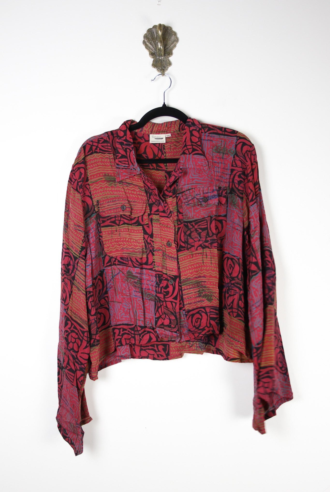 Reshma Blouse 3XL (17943) ReshmaBlouse3XLRenewVintage179431 Renew Bohemian Pty Ltd