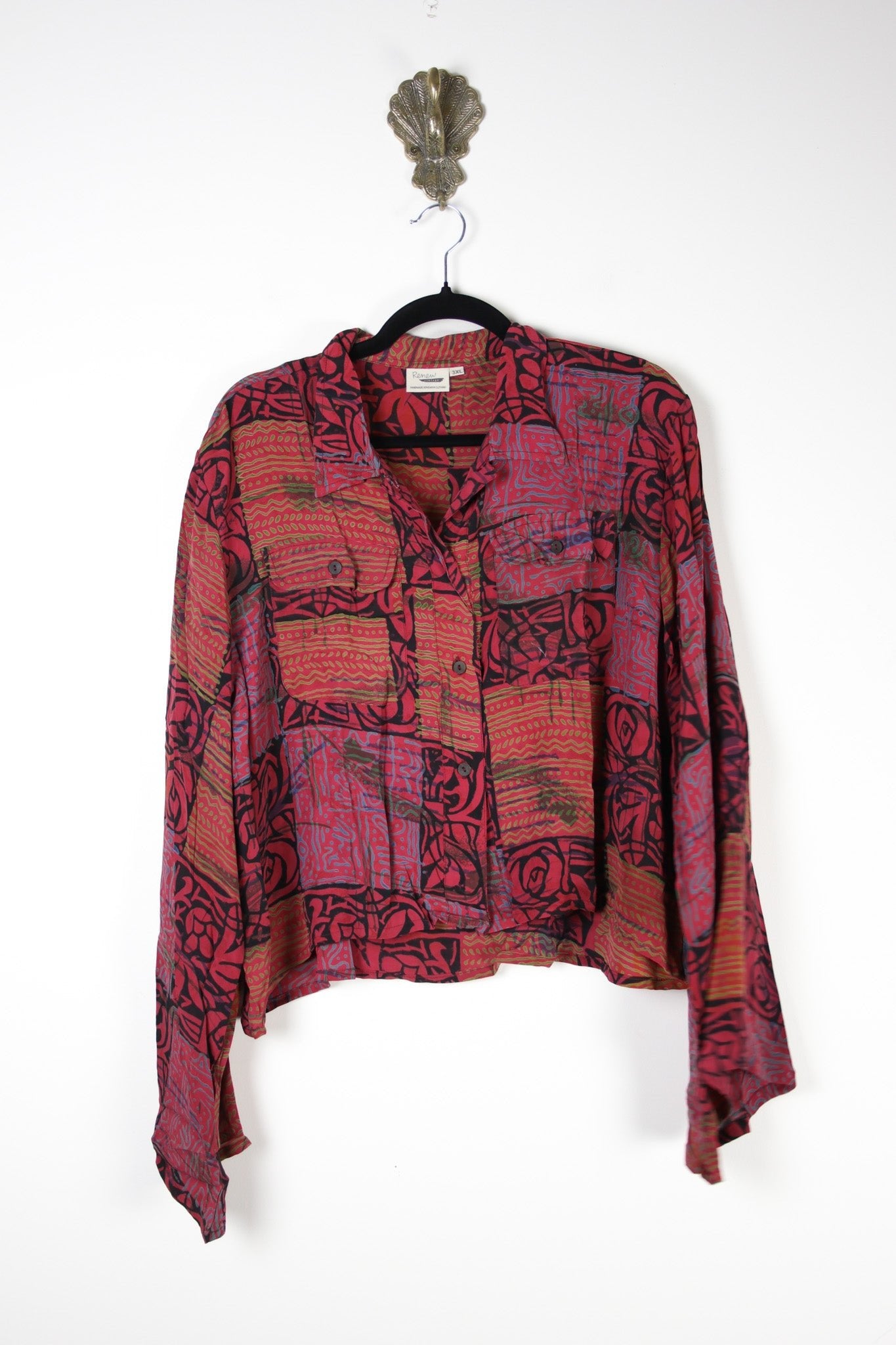 Reshma Blouse 3XL (17943) ReshmaBlouse3XLRenewVintage179431 Renew Bohemian Pty Ltd