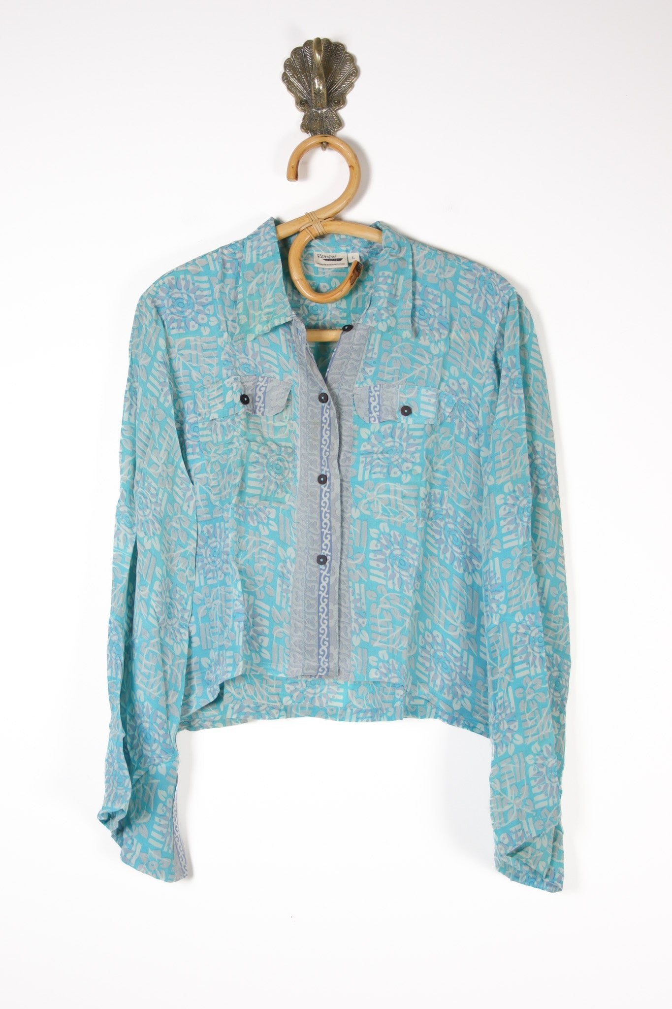 Reshma Blouse L (13852) ReshmaBlouseLRenewVintage138521 Renew Bohemian Pty Ltd