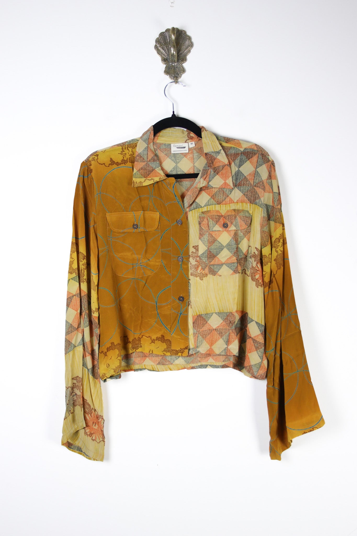 Reshma Blouse M (17906) ReshmaBlouseMRenewVintage179061 Renew Bohemian Pty Ltd
