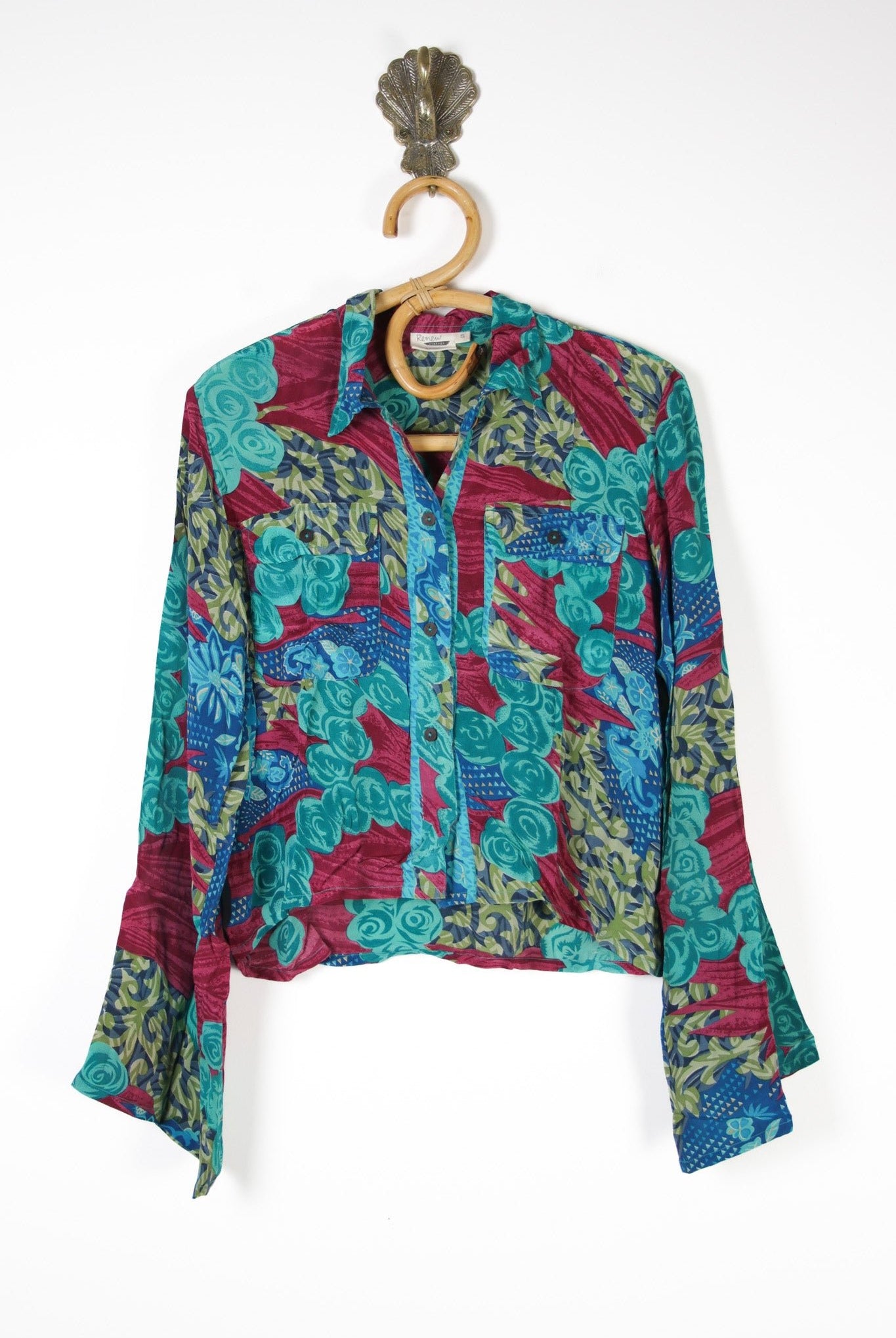 Reshma Blouse S (13830) ReshmaBlouseSRenewVintage138301 Renew Bohemian Pty Ltd