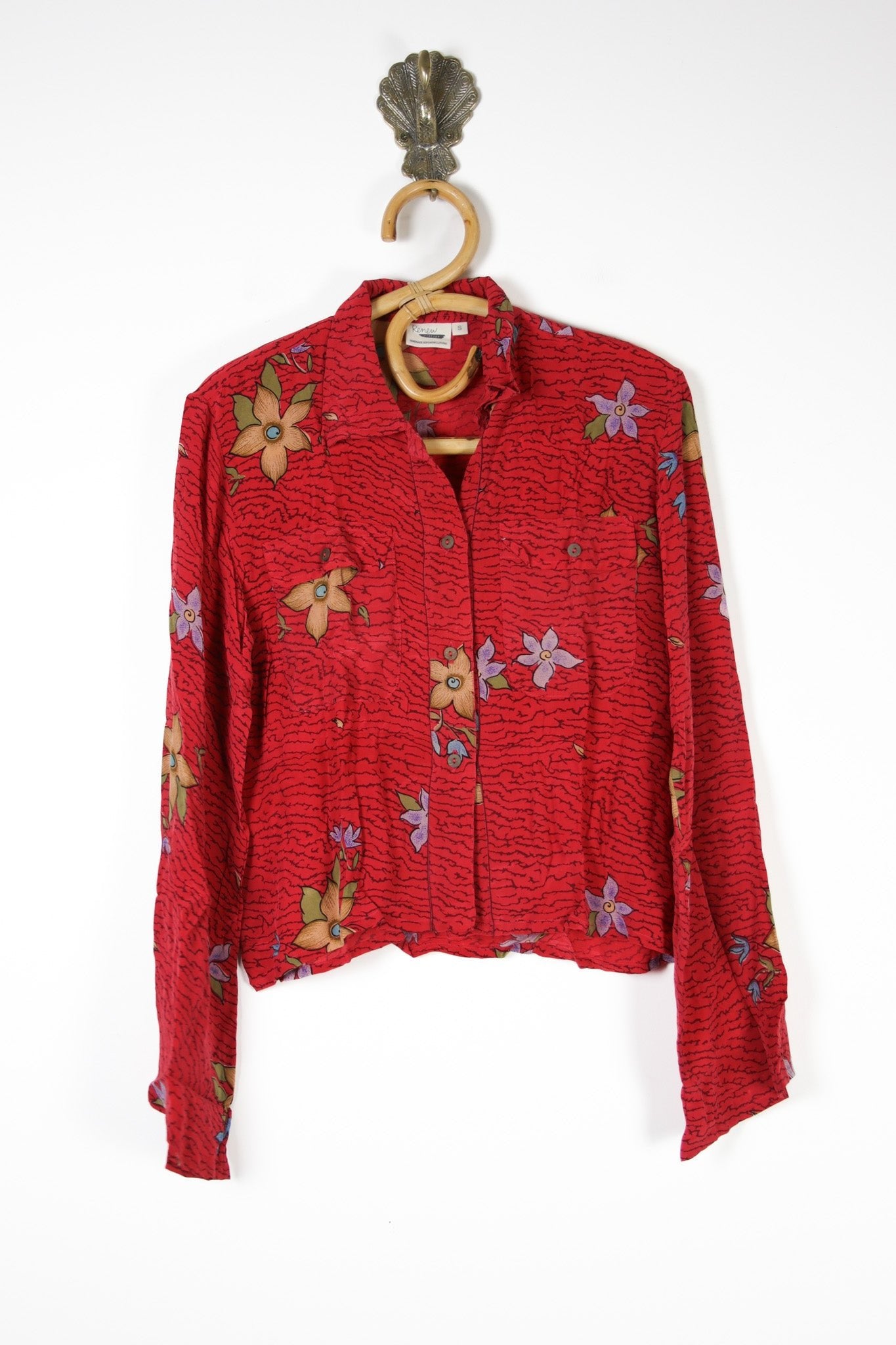 Reshma Blouse S (13839) ReshmaBlouseSRenewVintage138391 Renew Bohemian Pty Ltd