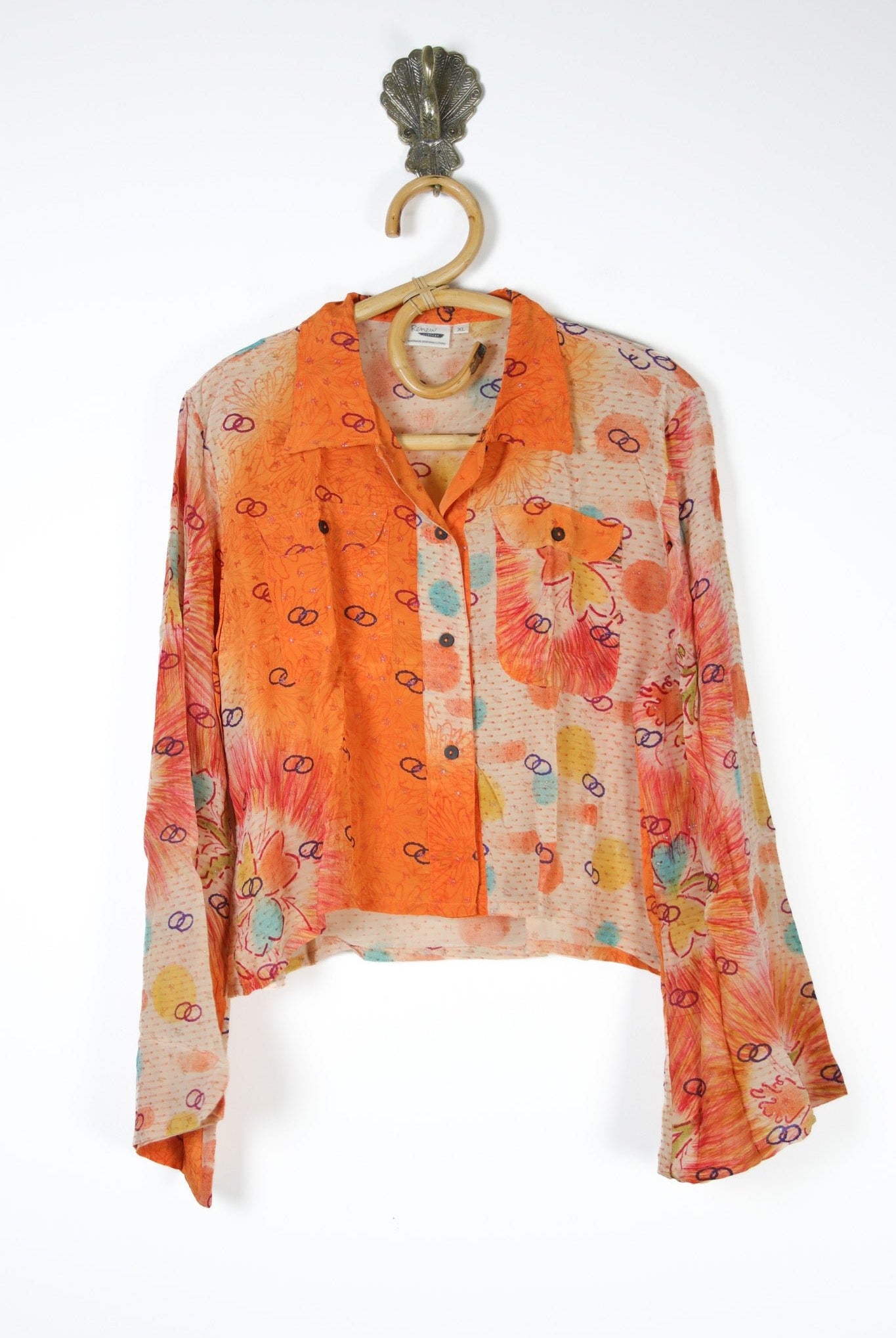 Reshma Blouse XL (13862) ReshmaBlouseXLRenewVintage138621 Renew Bohemian Pty Ltd