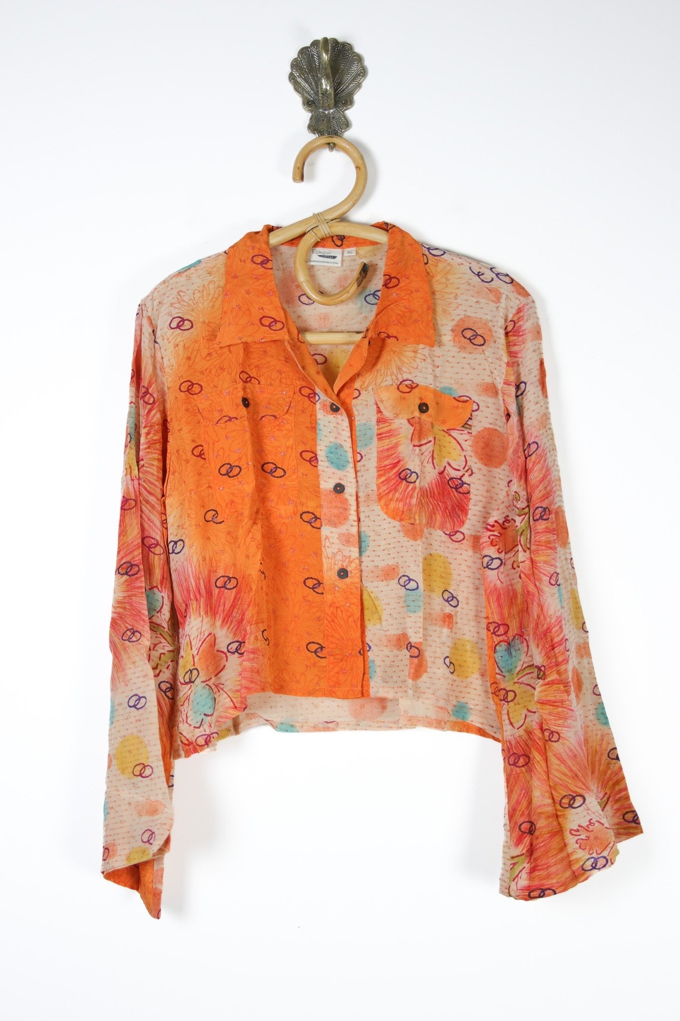Reshma Blouse XL (13862) ReshmaBlouseXLRenewVintage138621 Renew Bohemian Pty Ltd