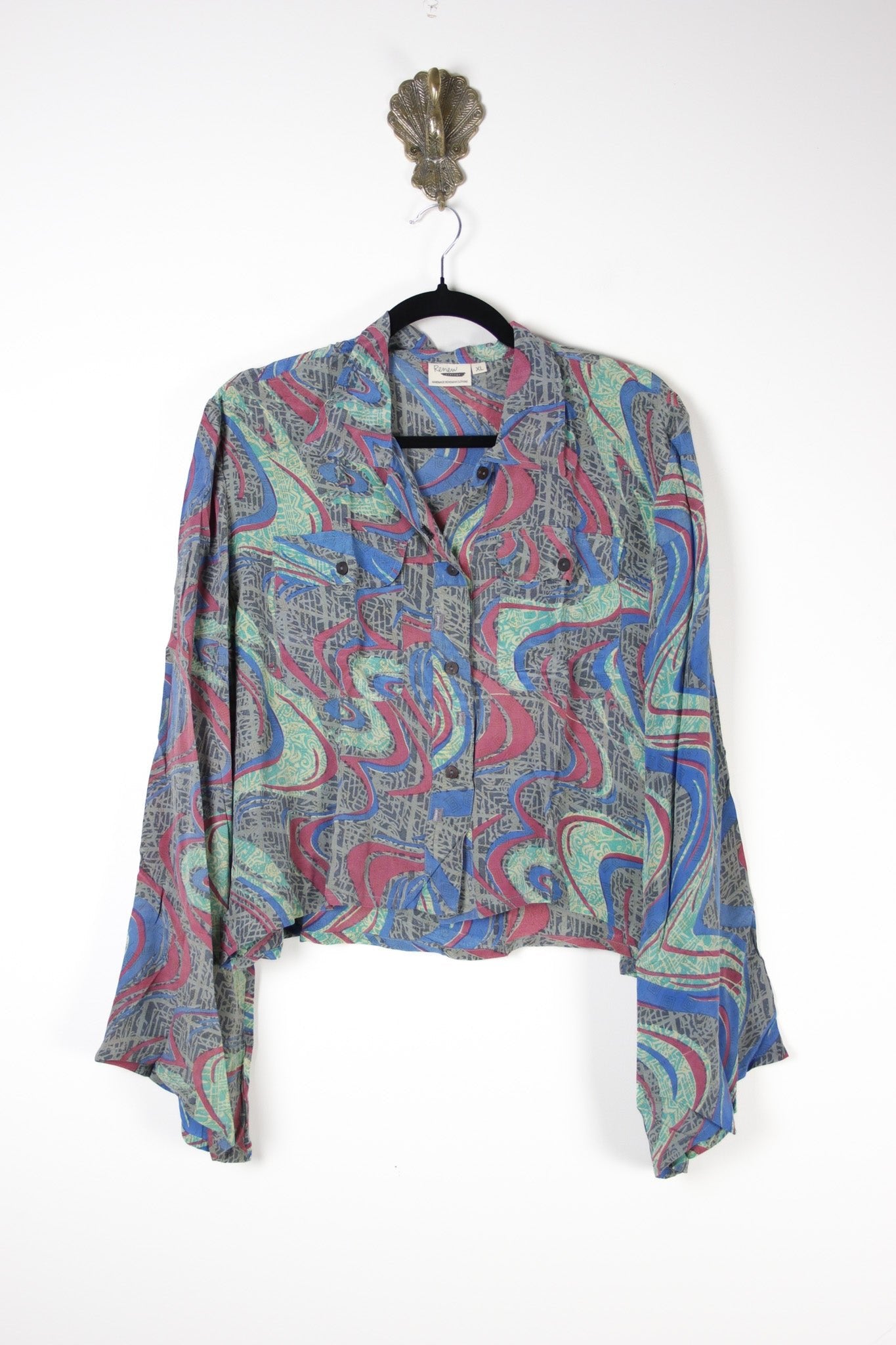 Reshma Blouse XL (17919) ReshmaBlouseXLRenewVintage179191 Renew Bohemian Pty Ltd