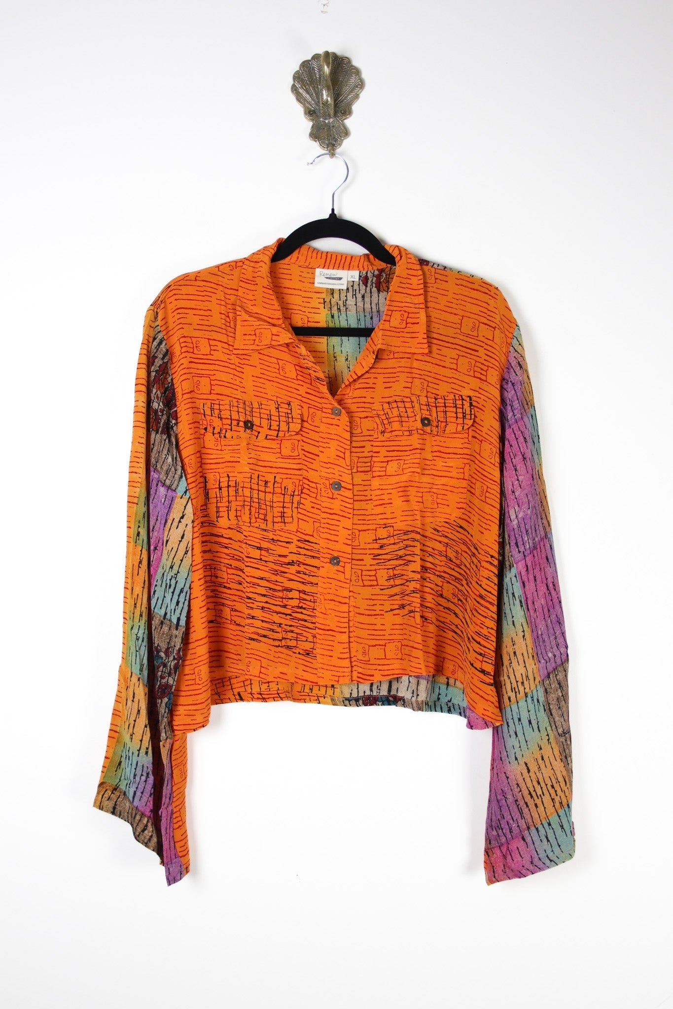 Reshma Blouse XL (17920) ReshmaBlouseXLRenewVintage179201 Renew Bohemian Pty Ltd