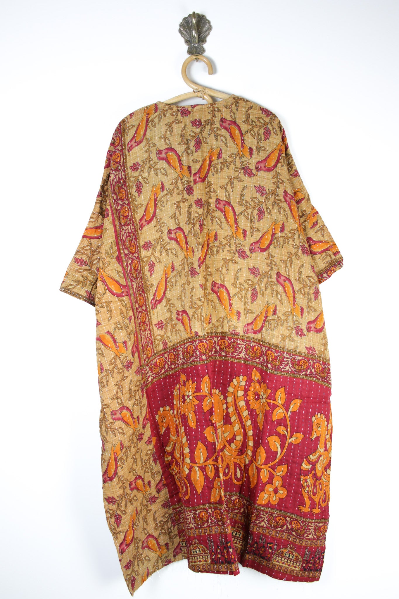 Kantha Ruana Long Sleeve (14560)