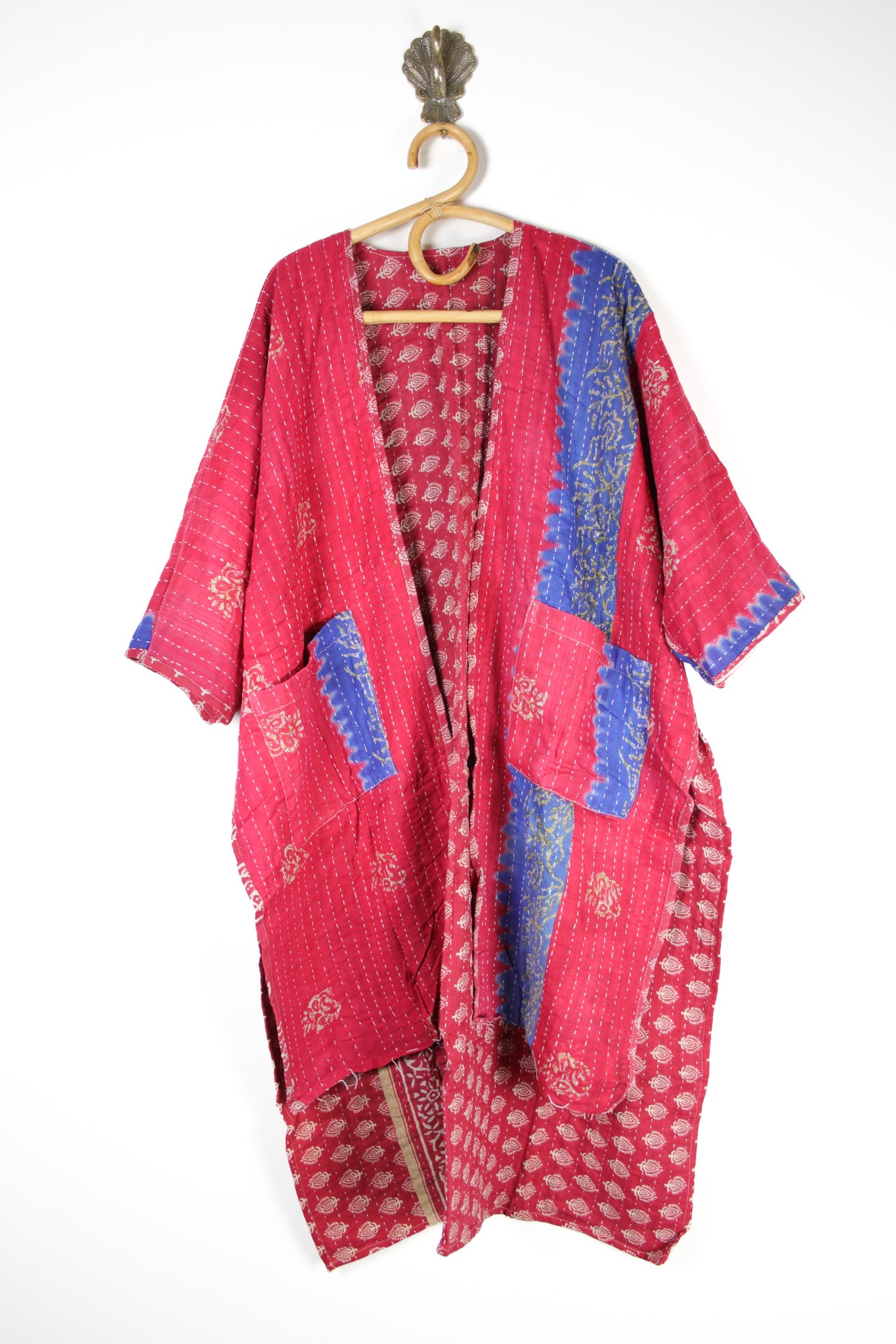 Kantha Ruana l/slv (14564)