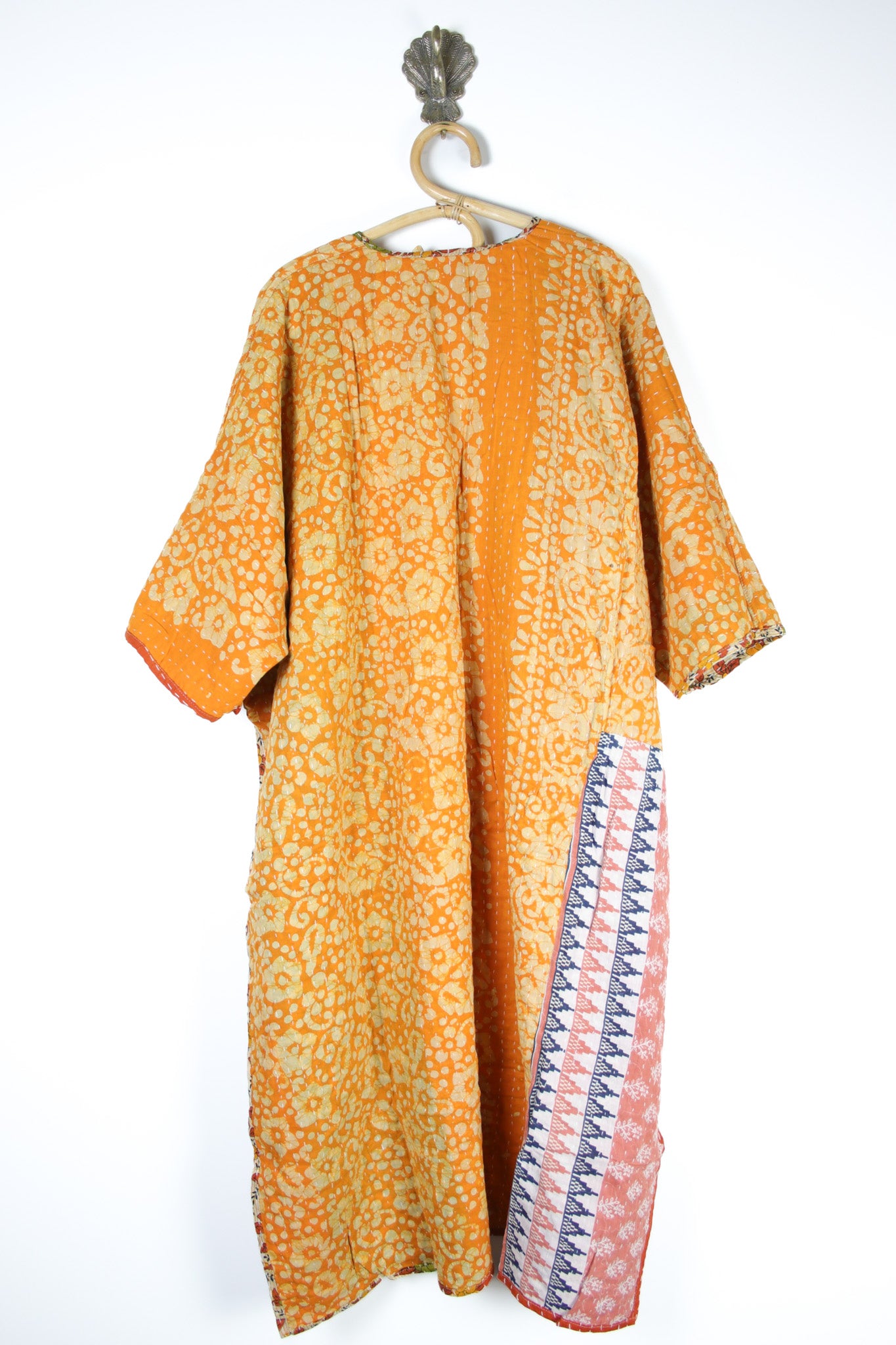 Kantha Ruana Long Sleeve (14567)