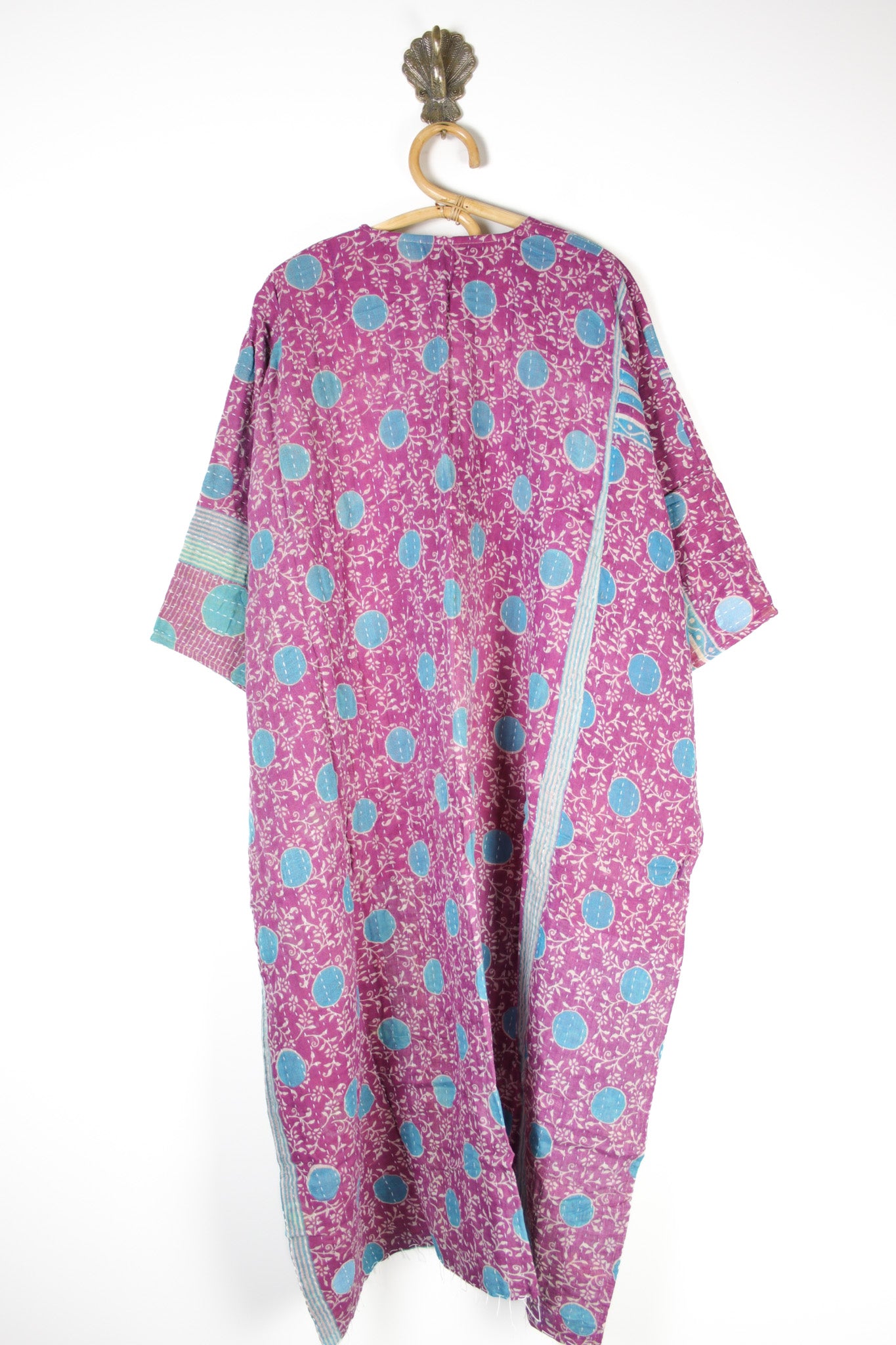 Kantha Ruana Long Sleeve (14571)