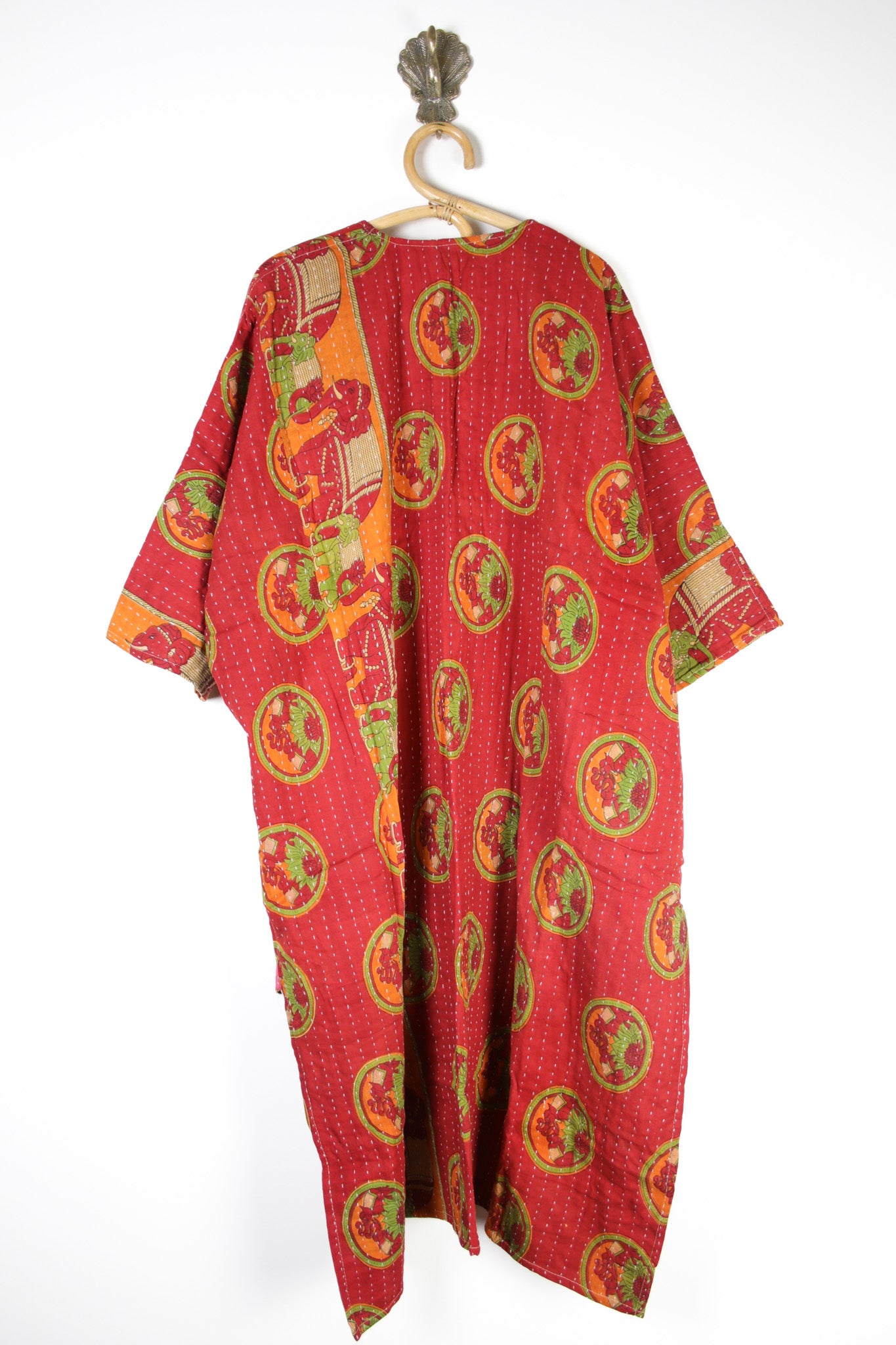 Kantha Ruana l/slv (14582)