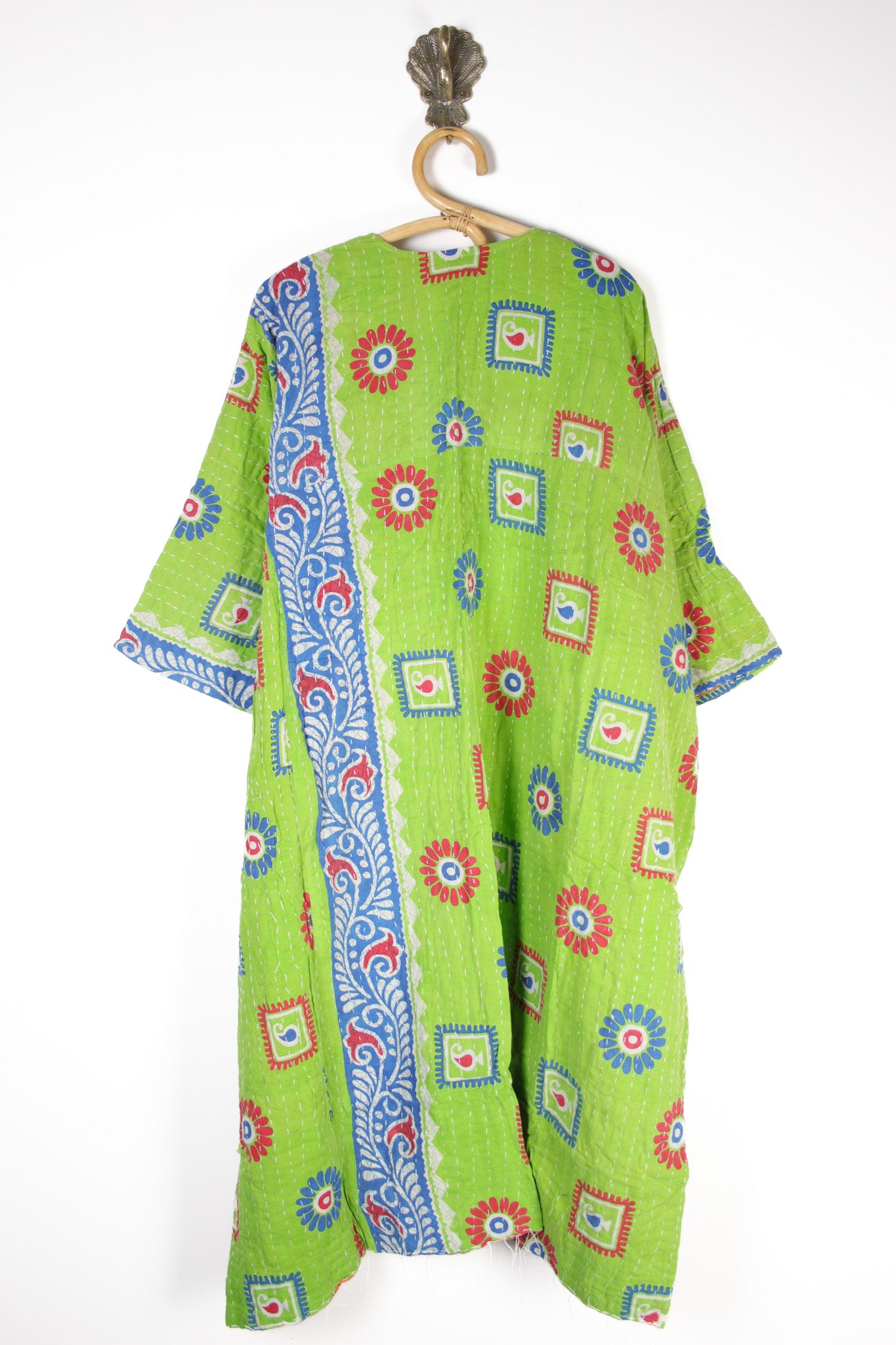 Kantha Ruana l/slv (12524)