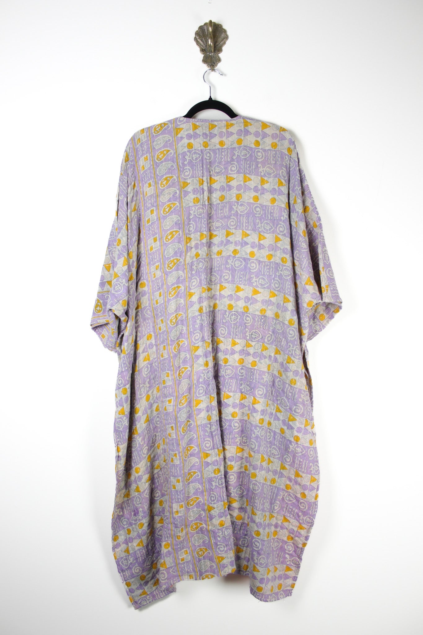 Kantha Ruana Long Sleeve (17548)