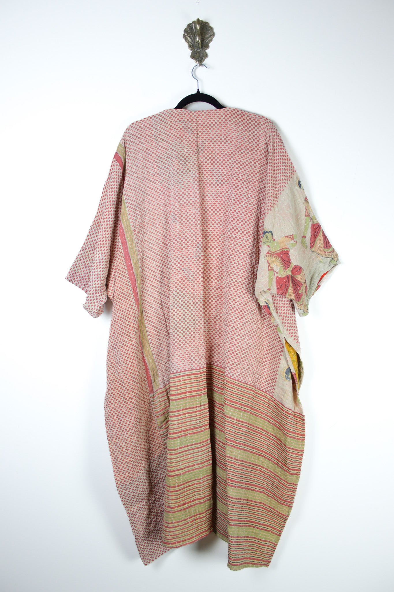 Kantha Ruana Long Sleeve (17564)