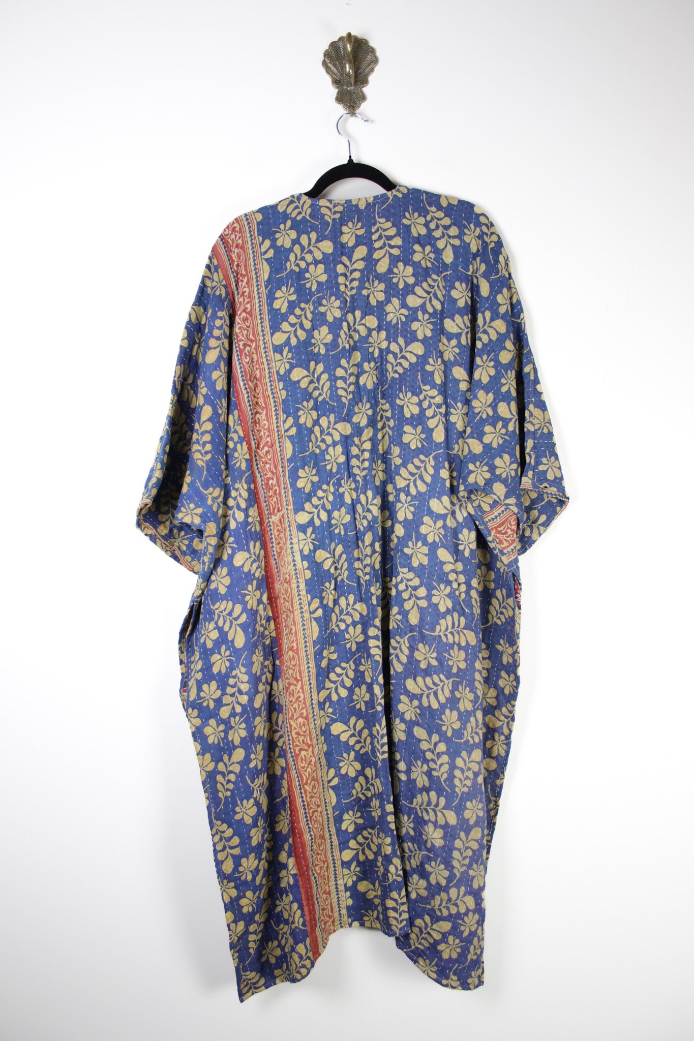 Kantha Ruana Long Sleeve (17565)