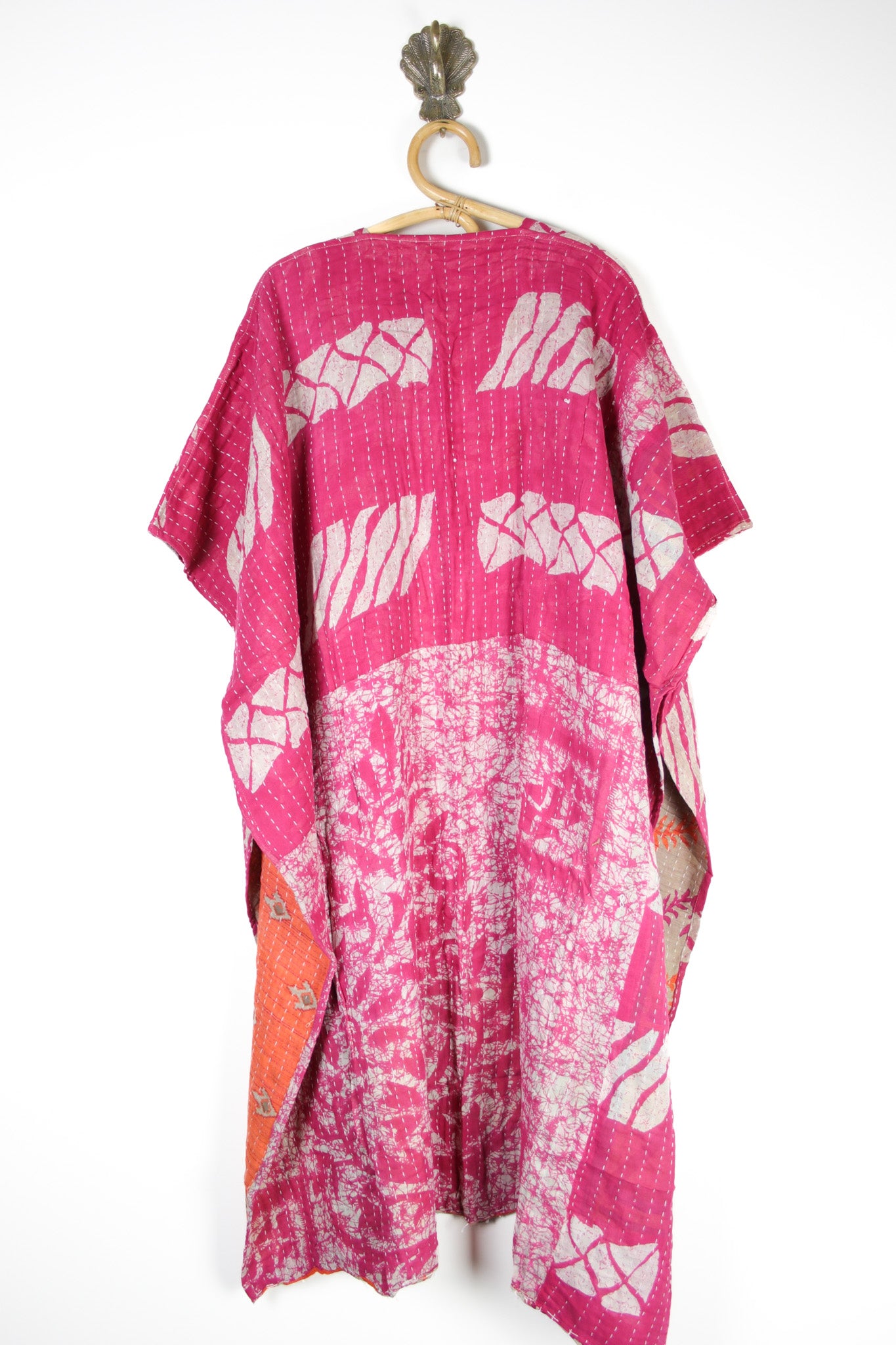 Kantha Ruana (14597) RuanaShortSleeveRenewVintage145972 Renew Vintage
