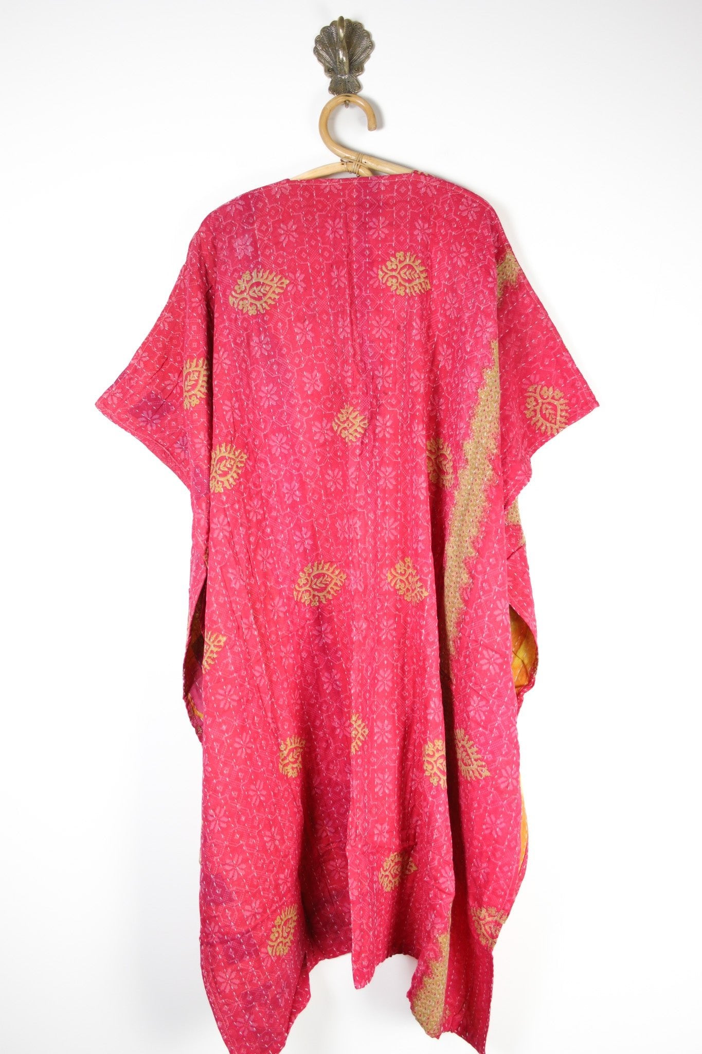 Kantha Ruana (14602) RuanaShortSleeveRenewVintage146022 Renew Bohemian Pty Ltd