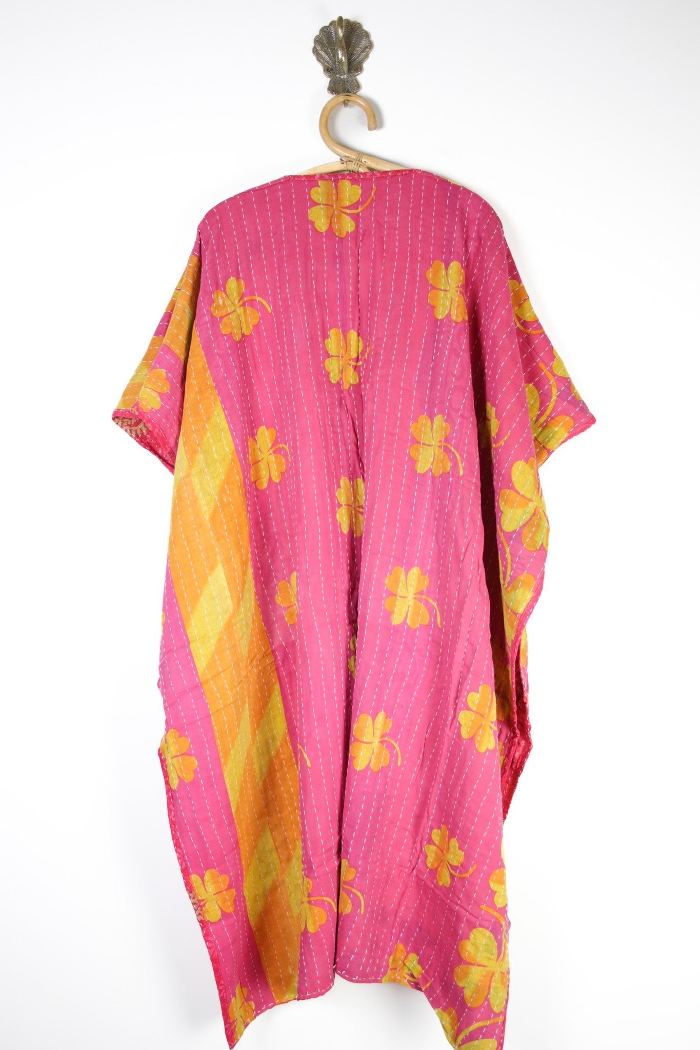 Kantha Ruana (14602) RuanaShortSleeveRenewVintage146024 Renew Bohemian Pty Ltd