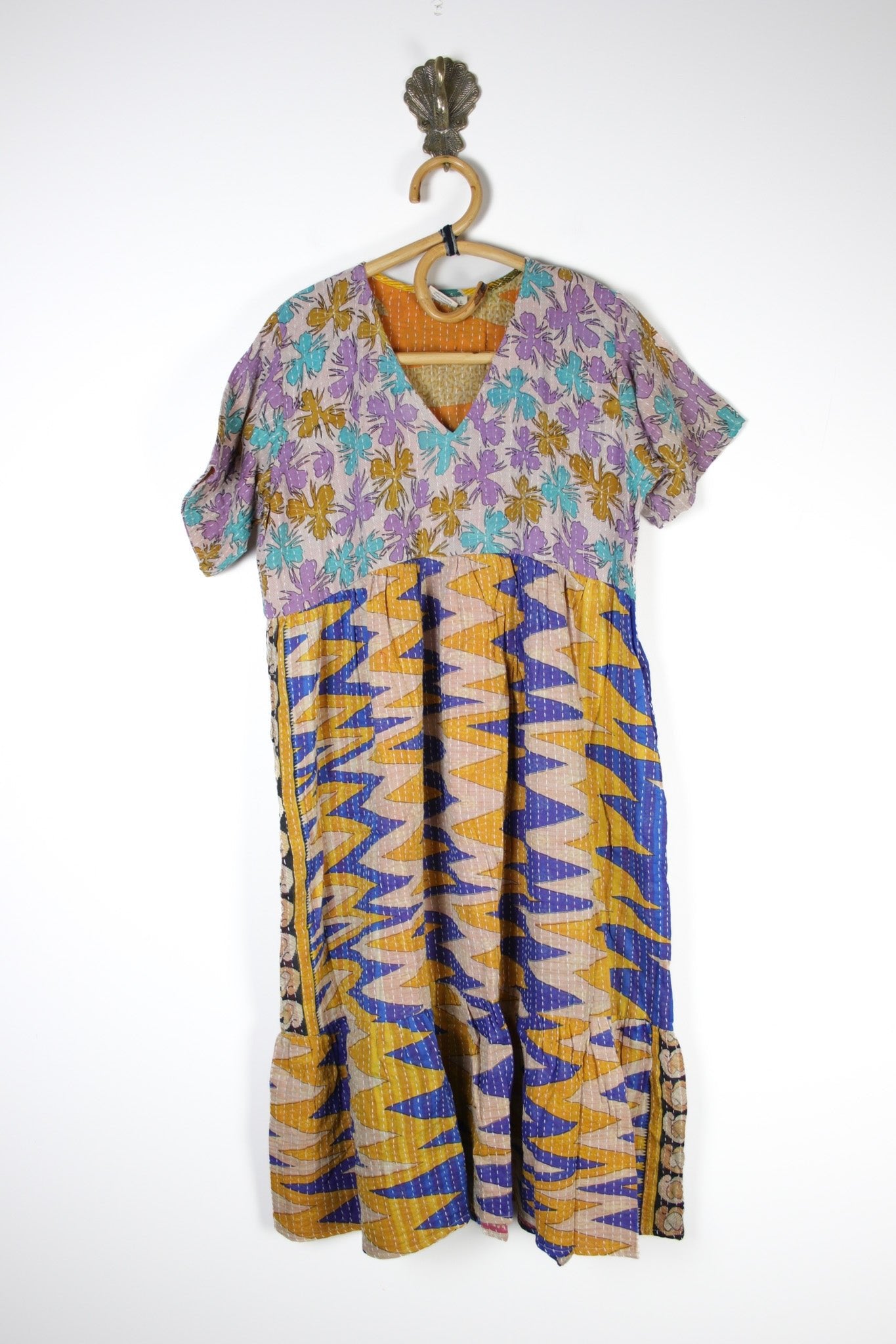 Saheli Dress L (16064) SaheliDressLRenewVintage160641 Renew Bohemian Pty Ltd