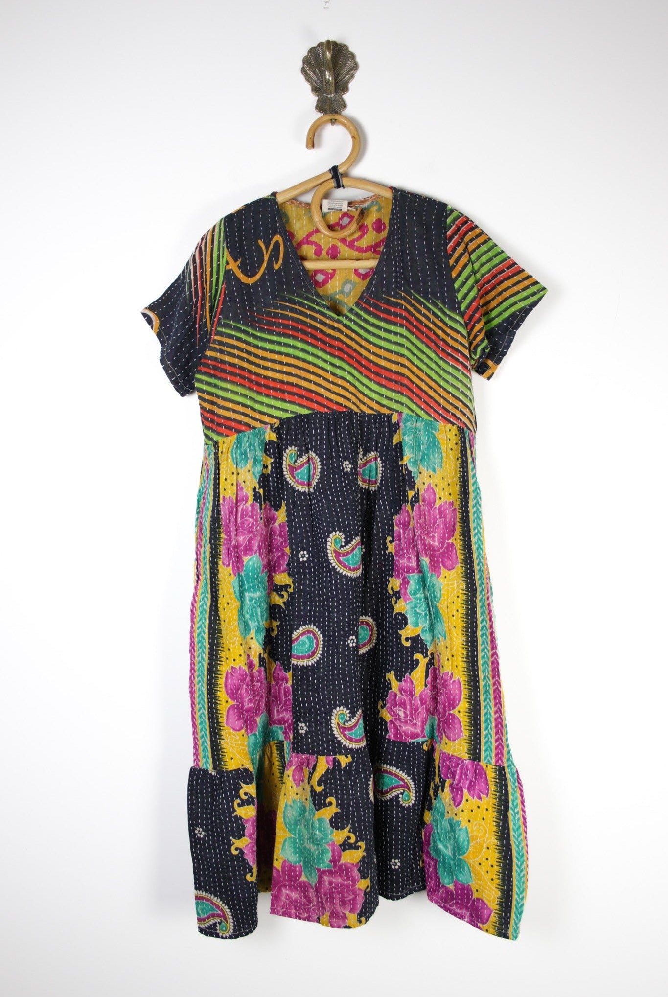 Saheli Dress S (16045) SaheliDressMRenewVintage160451 Renew Bohemian Pty Ltd