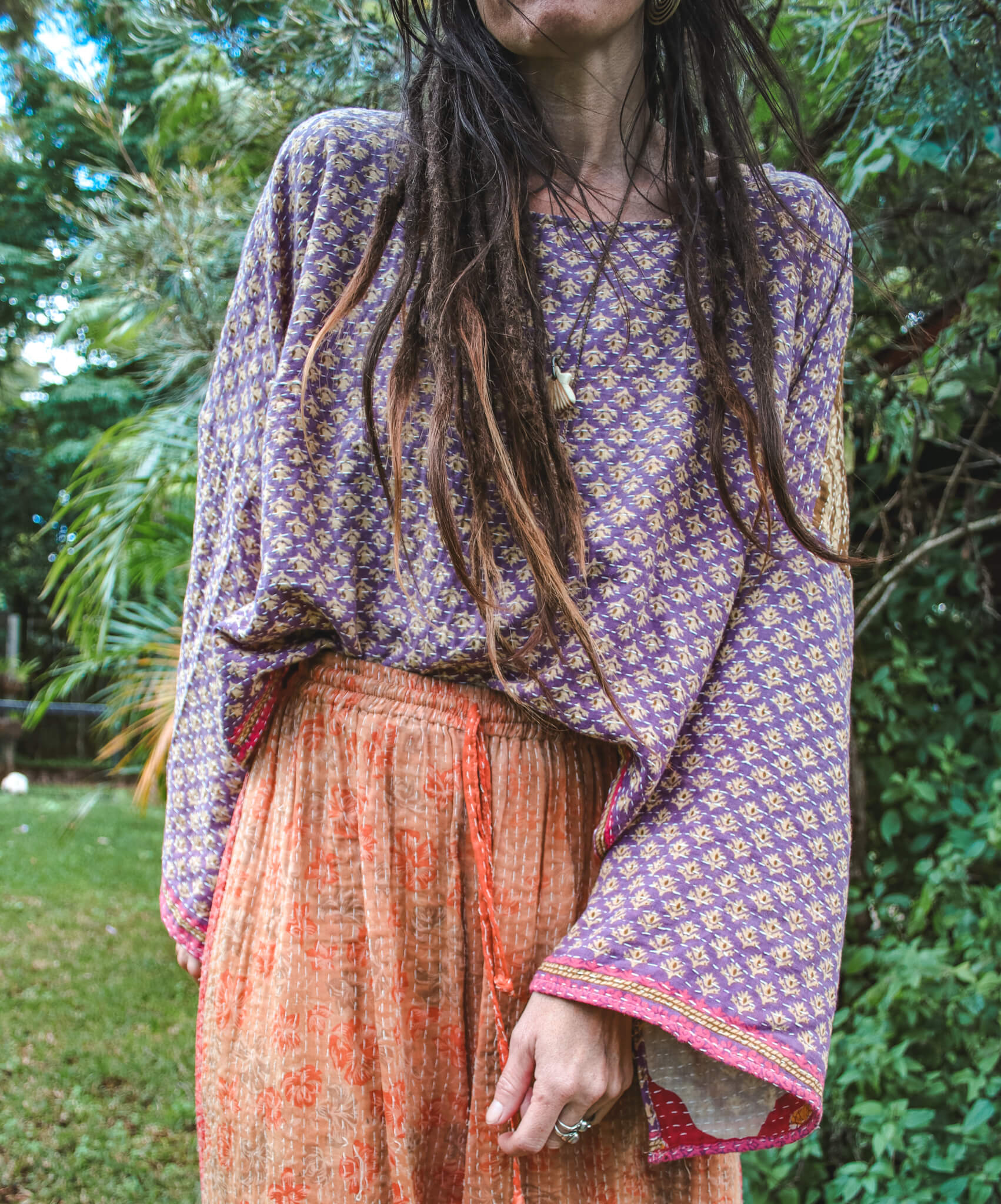 Wholesale Lot - Saral Kantha Tops - 8qty SaralKanthaTop_3 Renew Vintage