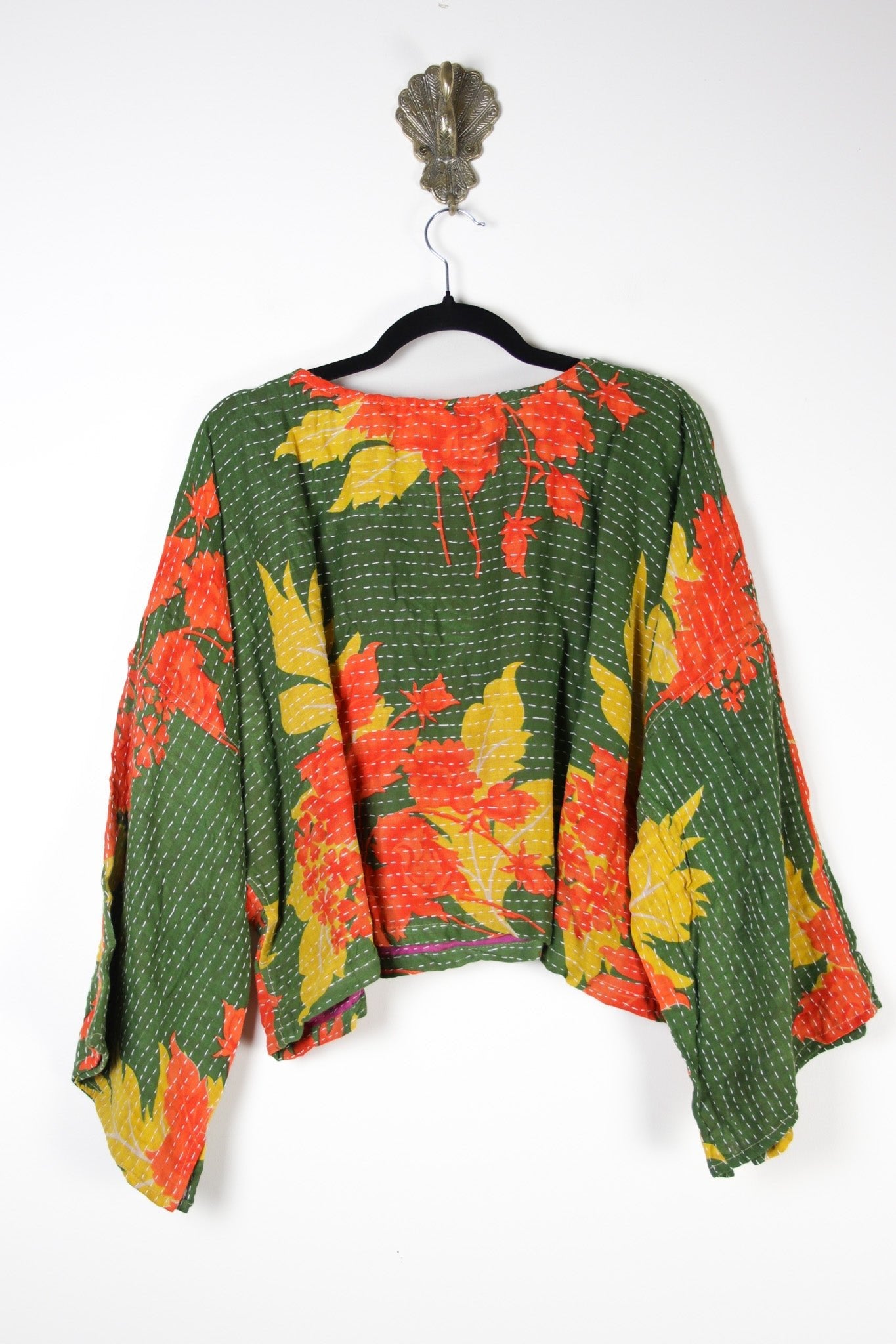 Saral Kantha Top (18057) SaralTopRenewVintage180572 Renew Bohemian Pty Ltd