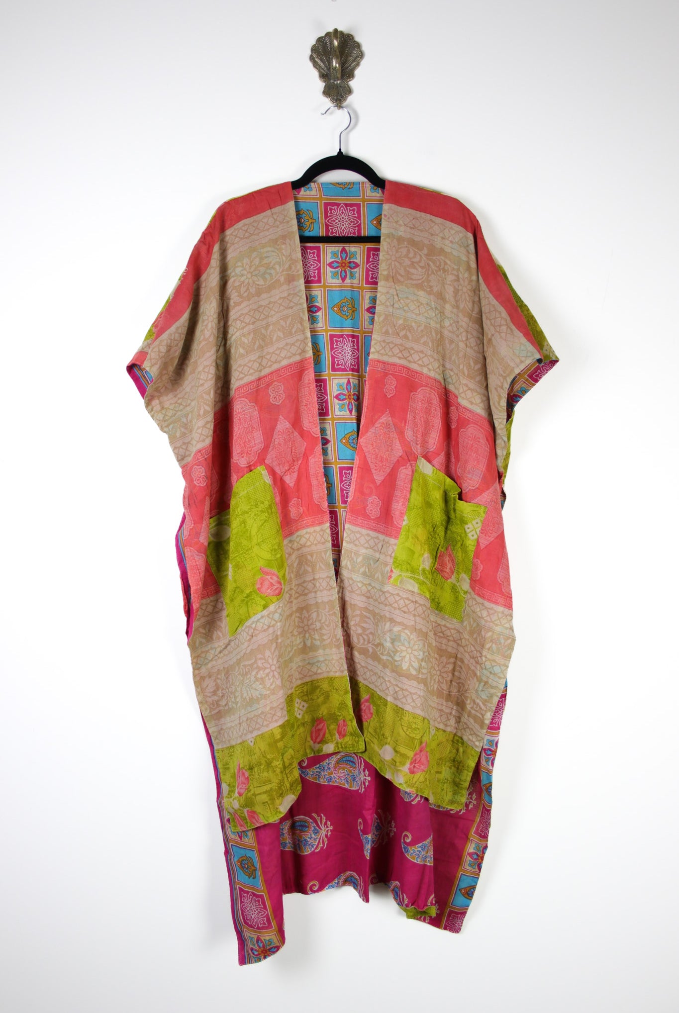 Sari Ruana (17000) SariRuanaRenewVintage170003 Renew Bohemian Pty Ltd