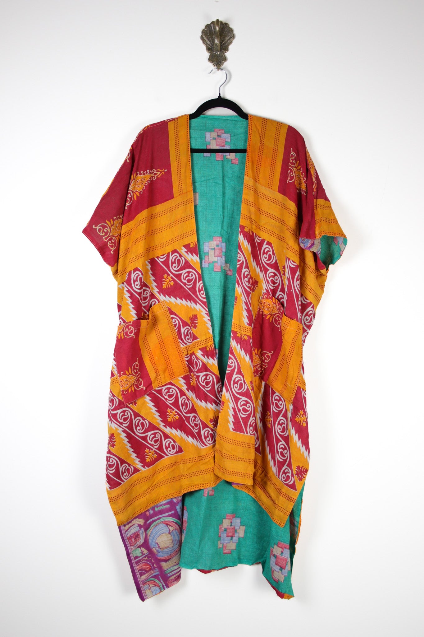 Sari Ruana (17013) SariRuanaRenewVintage170133 Renew Bohemian Pty Ltd