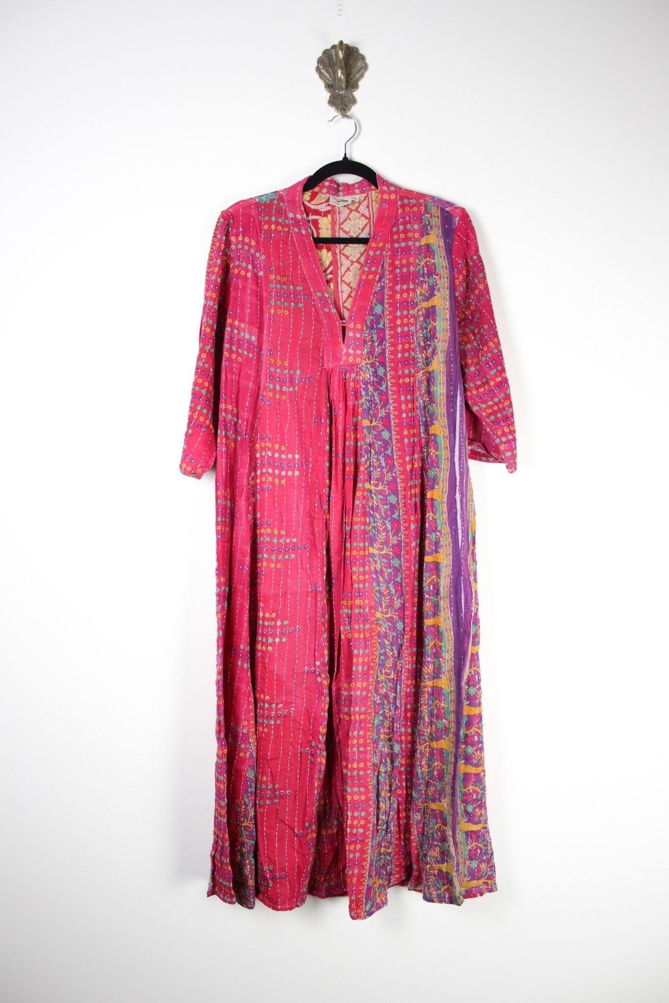 Selene Kantha Dress 2XL (18427) SeleneDress2XLRenewBohemian184271 Renew Bohemian Pty Ltd
