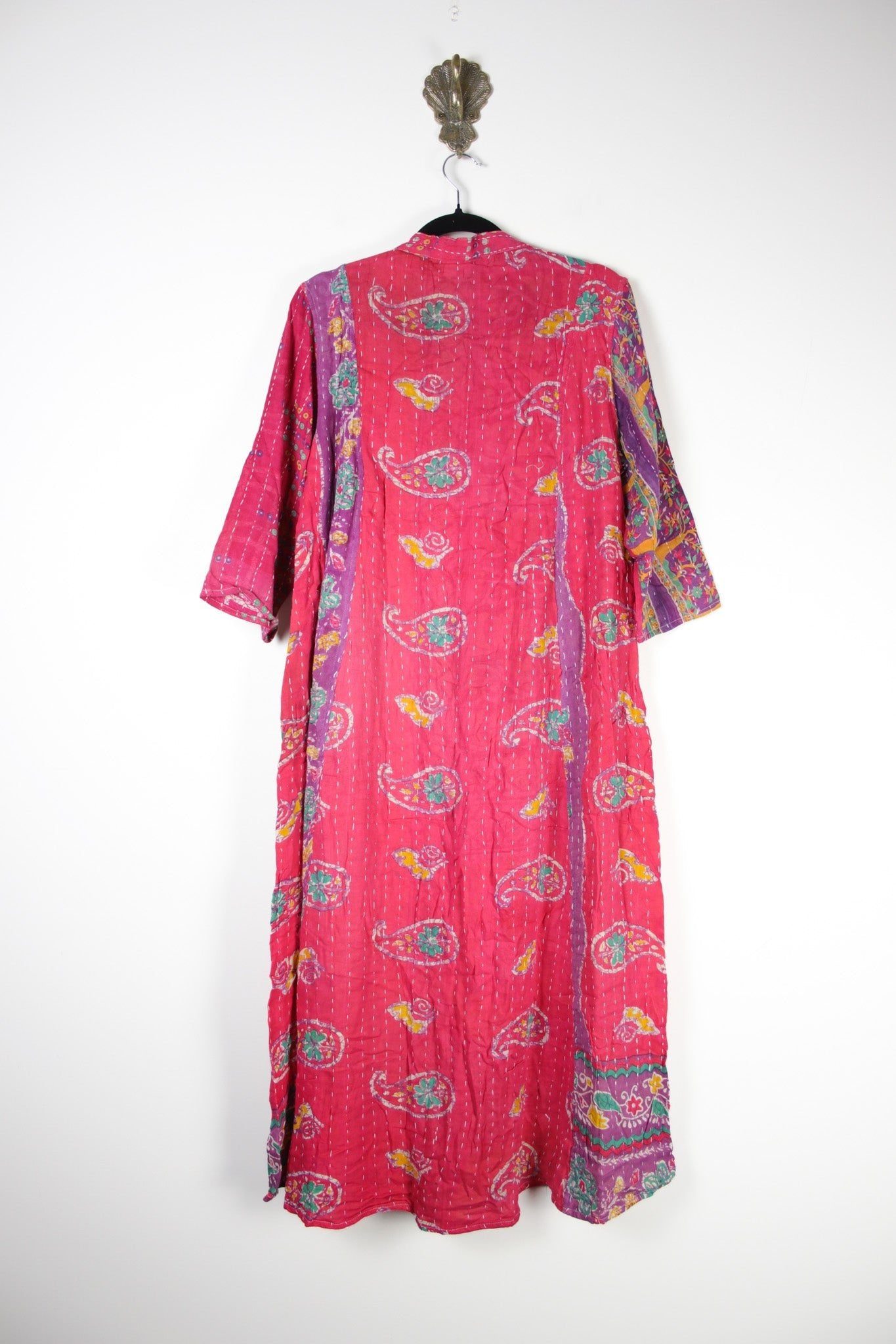 Selene Kantha Dress 2XL (18427) SeleneDress2XLRenewBohemian184272 Renew Bohemian Pty Ltd