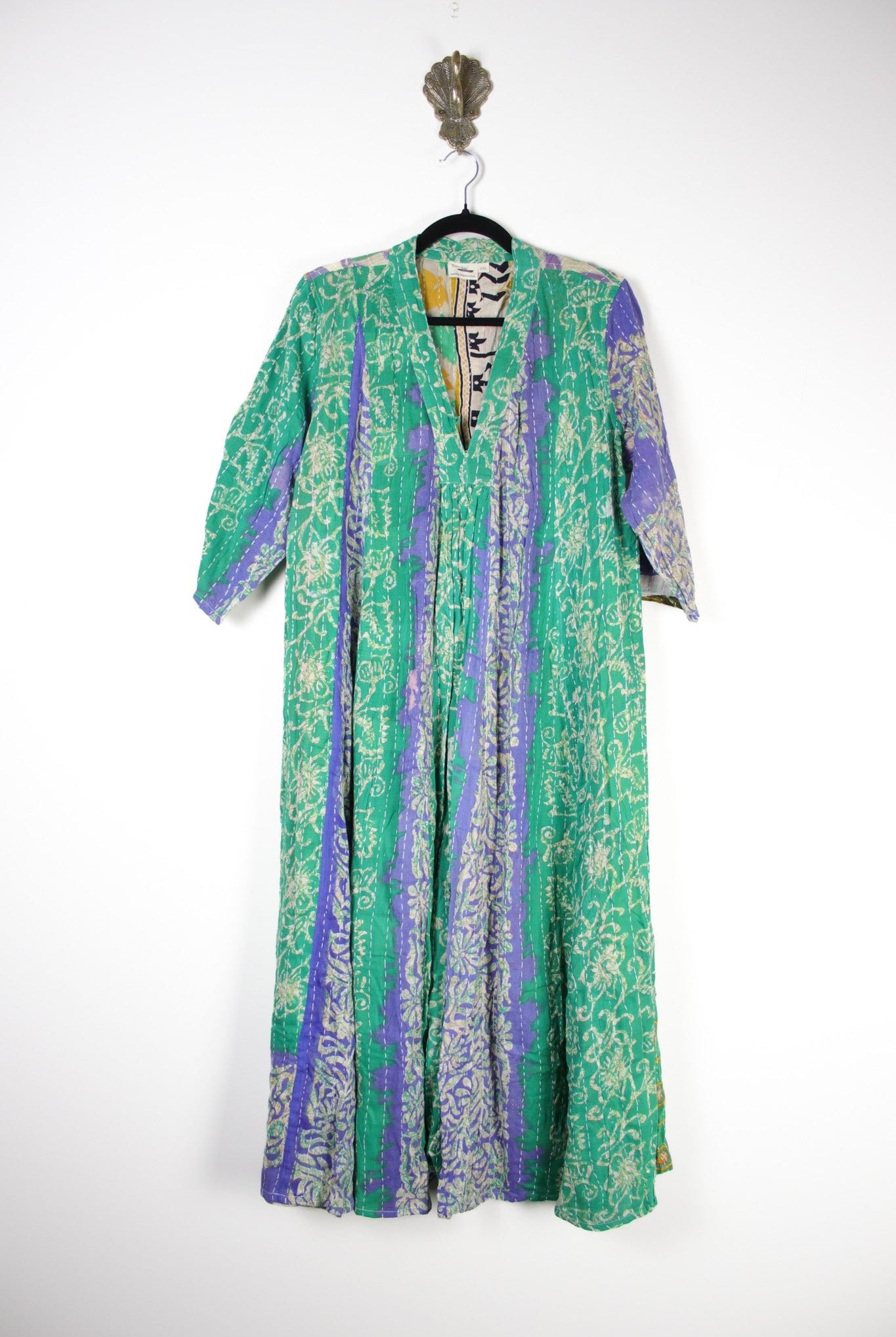Selene Kantha Dress 2XL (18428) SeleneDress2XLRenewBohemian184281 Renew Bohemian Pty Ltd