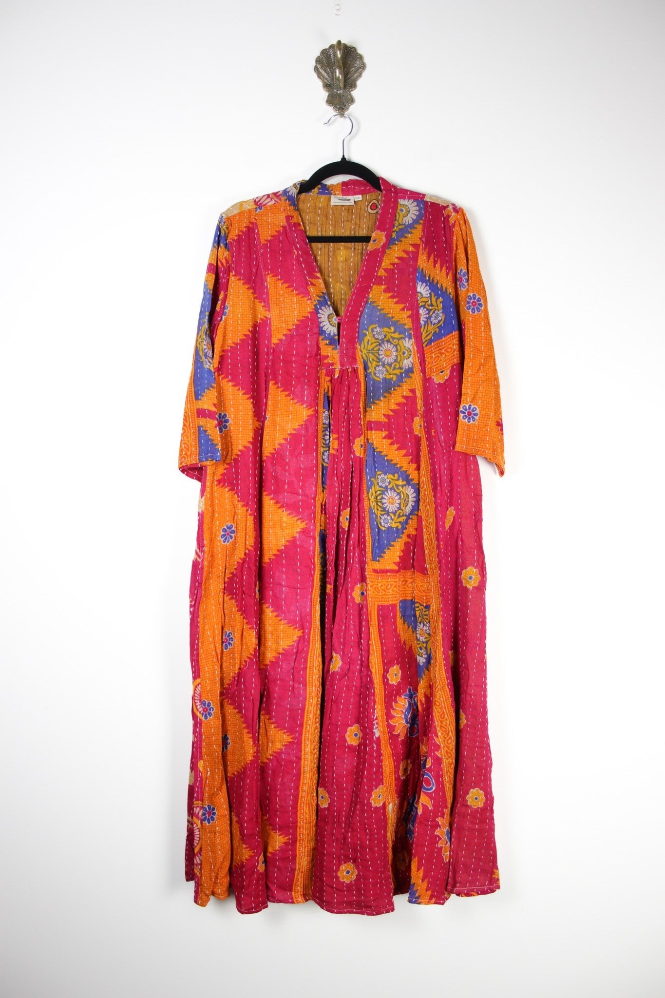 Selene Kantha Dress 2XL (18432) SeleneDress2XLRenewBohemian184321 Renew Bohemian Pty Ltd