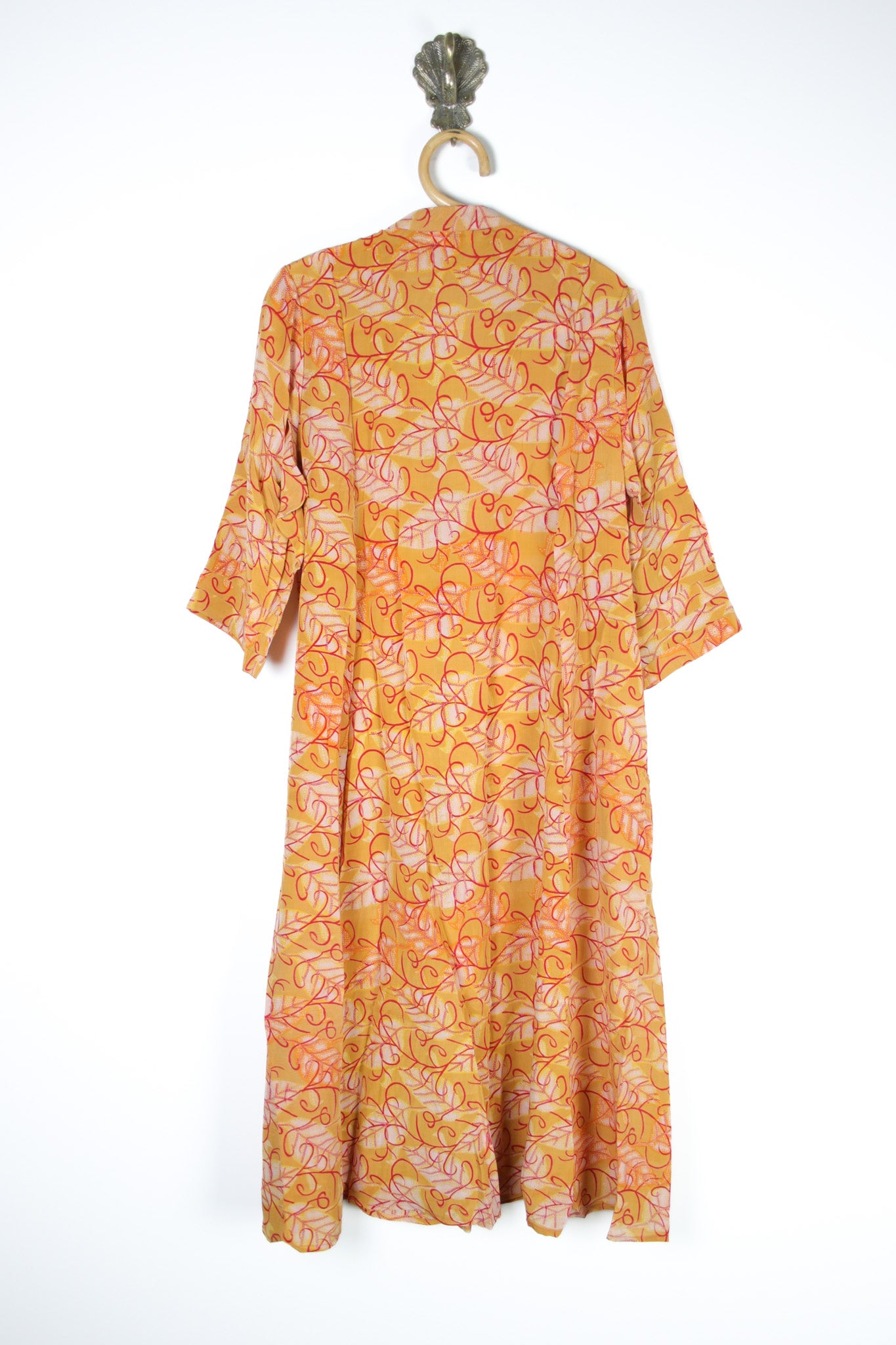 Selene Silk Dress 2XL (11492) SeleneDress2XLRenewVintage114922 Renew Bohemian Pty Ltd