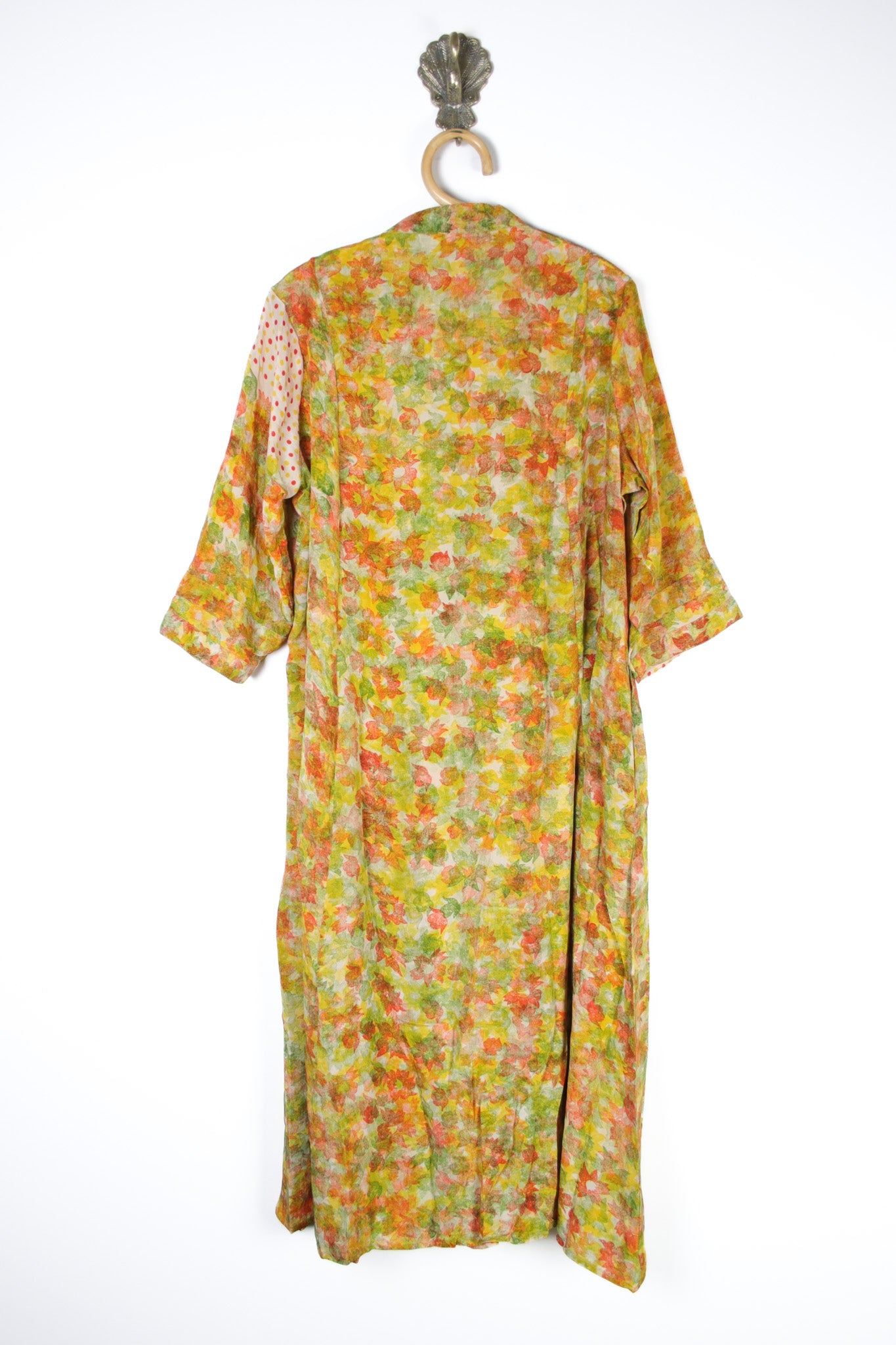 Selene Silk Dress 2XL (11495) SeleneDress2XLRenewVintage114952 Renew Bohemian Pty Ltd
