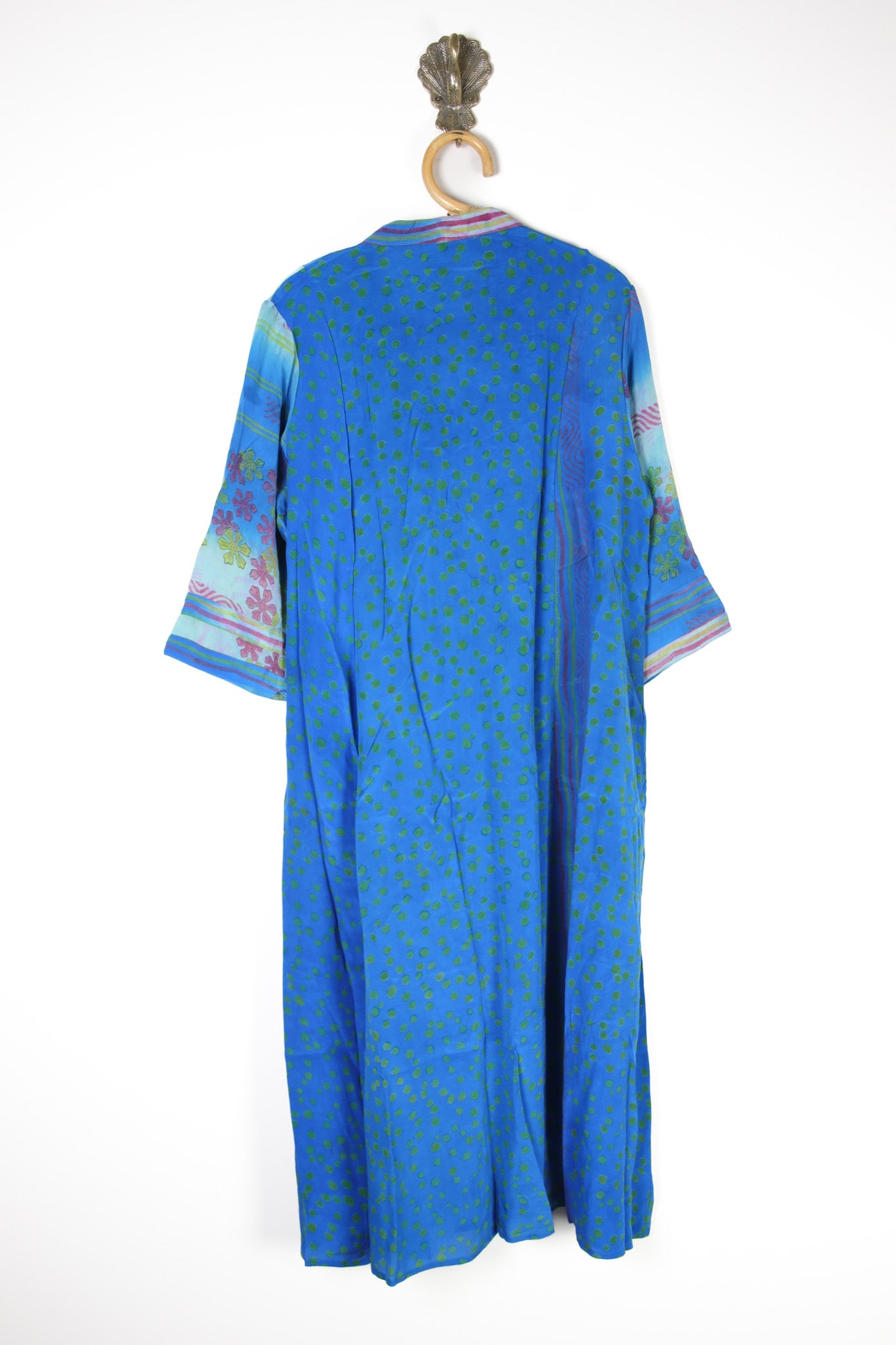 Selene Silk Dress 2XL (11504) SeleneDress2XLRenewVintage11504MARK2 Renew Bohemian Pty Ltd
