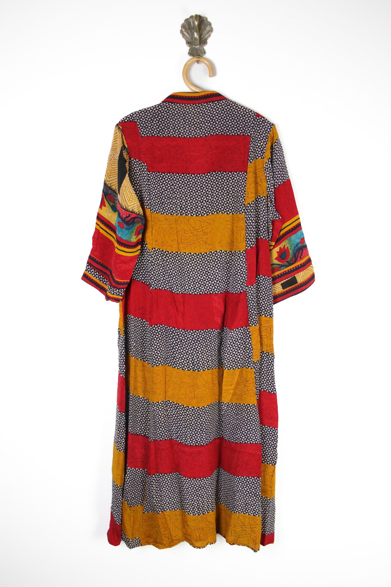Selene Silk Dress 2XL (11505) SeleneDress2XLRenewVintage115052 Renew Bohemian Pty Ltd