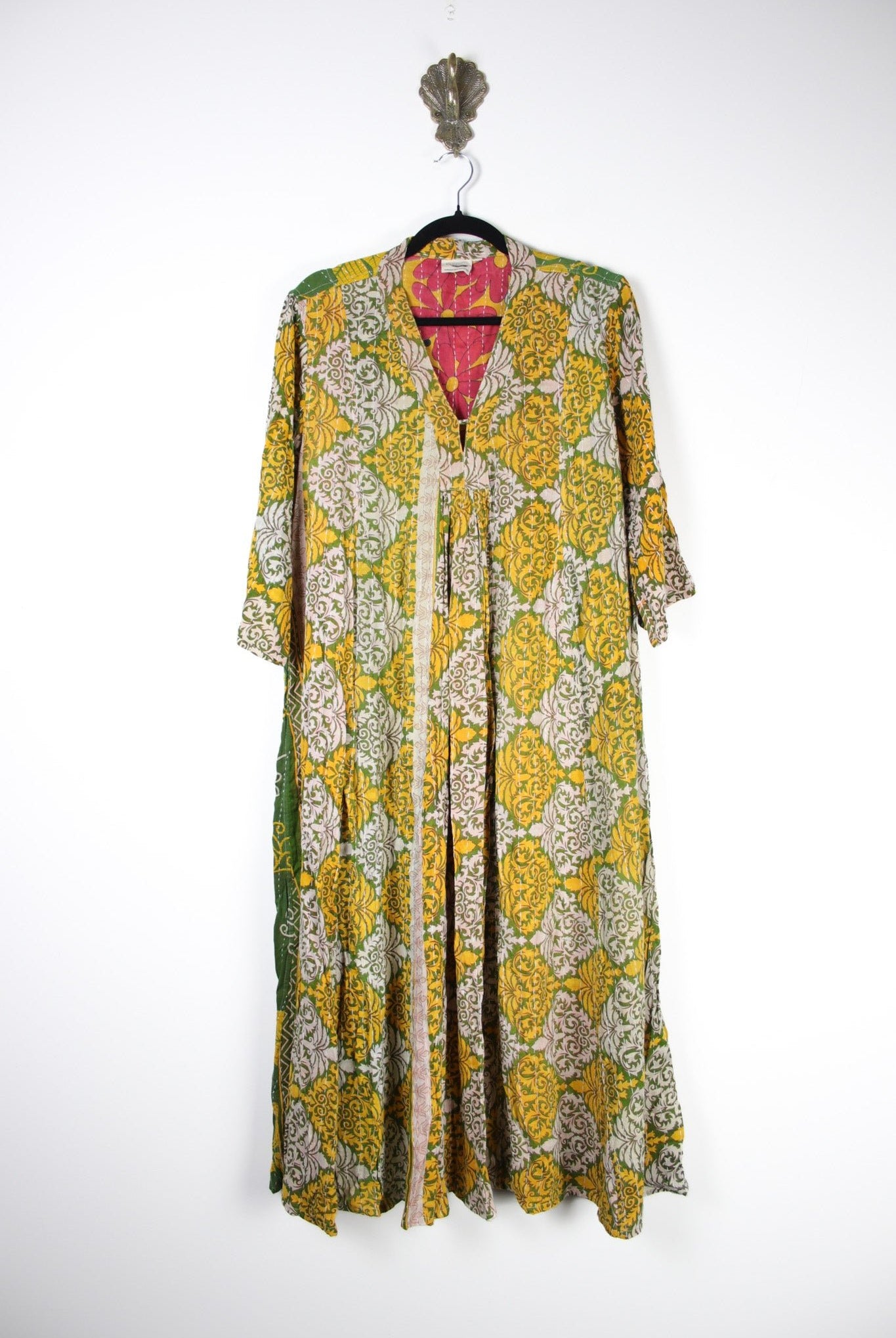 Selene Kantha Dress 3XL (18418) SeleneDress3XLRenewBohemian184181 Renew Bohemian Pty Ltd