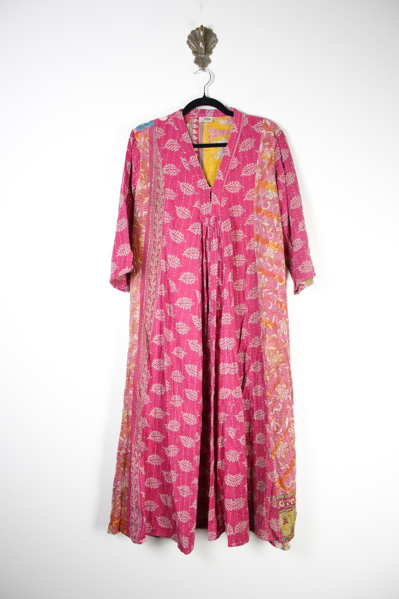 Selene Kantha Dress 3XL (18420) SeleneDress3XLRenewBohemian184201 Renew Bohemian Pty Ltd