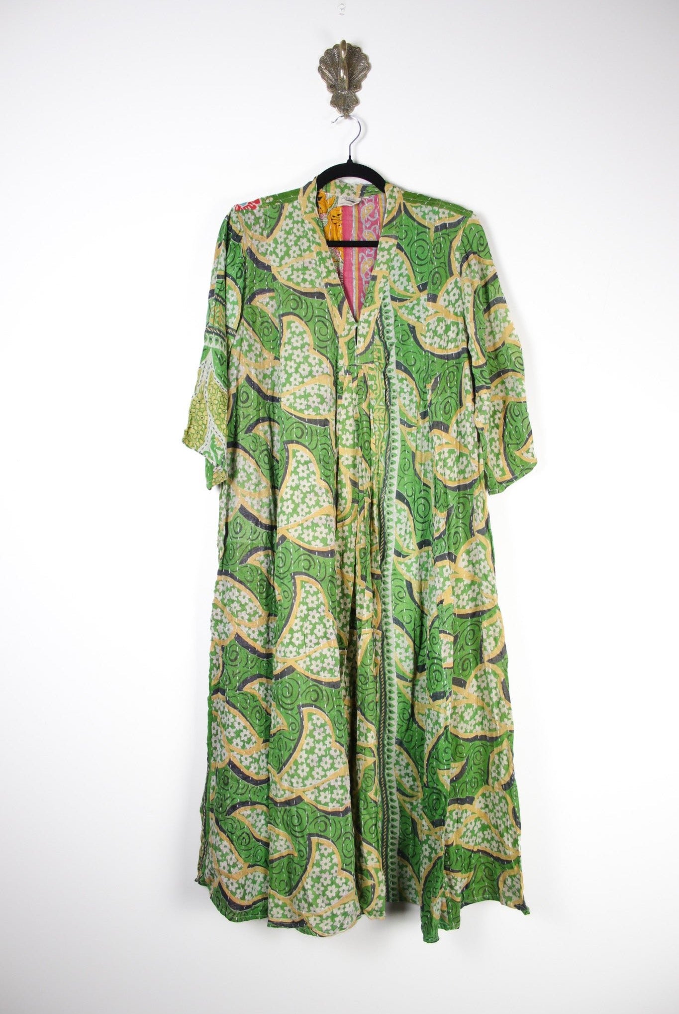 Selene Kantha Dress 3XL (18421) SeleneDress3XLRenewBohemian184211 Renew Bohemian Pty Ltd