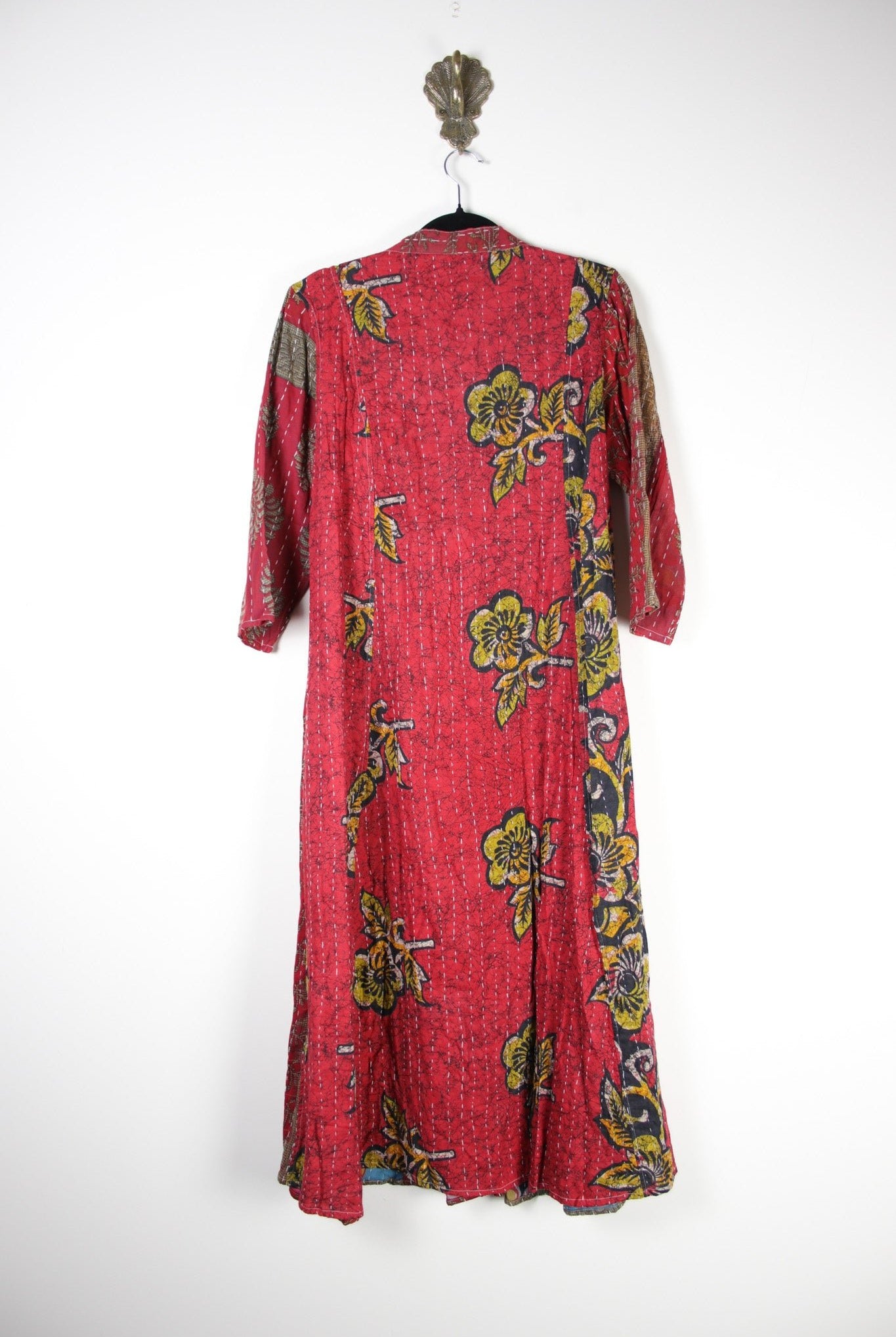 Selene Kantha Dress L (18446) SeleneDressLRenewBohemian184462 Renew Bohemian Pty Ltd