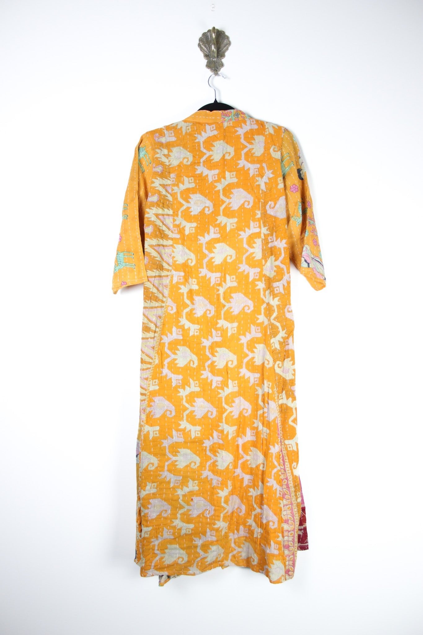 Selene Kantha Dress M (18451) SeleneDressMRenewBohemian184512 Renew Bohemian Pty Ltd